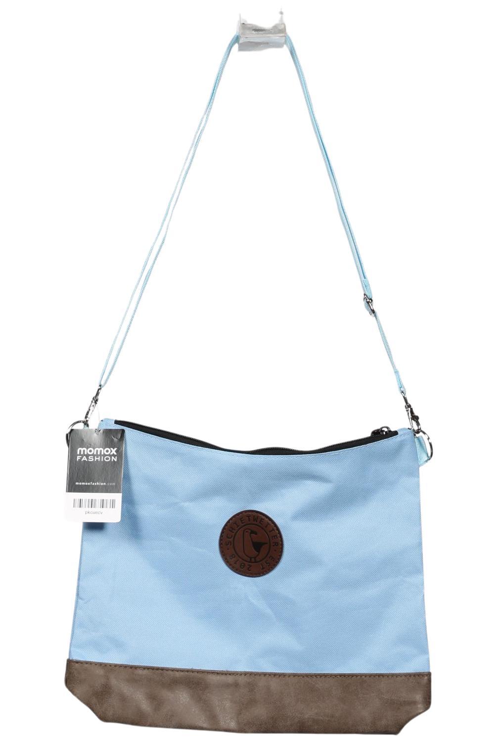 

Schietwetter Damen Handtasche, hellblau, Gr.