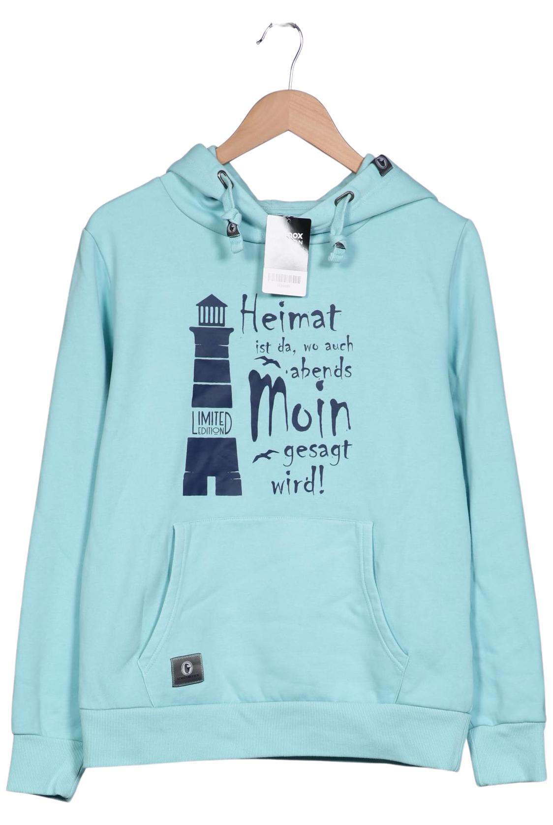 

Schietwetter Damen Kapuzenpullover, hellblau, Gr. 38