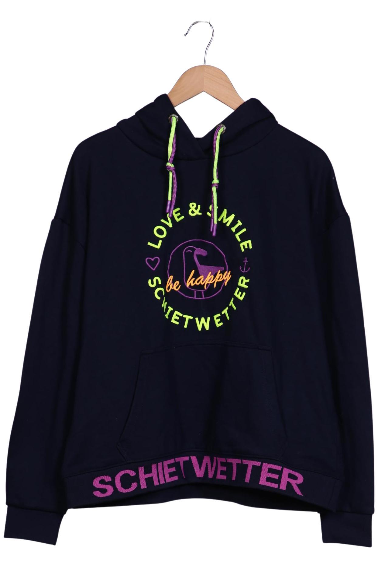 

Schietwetter Damen Kapuzenpullover, marineblau, Gr. 48