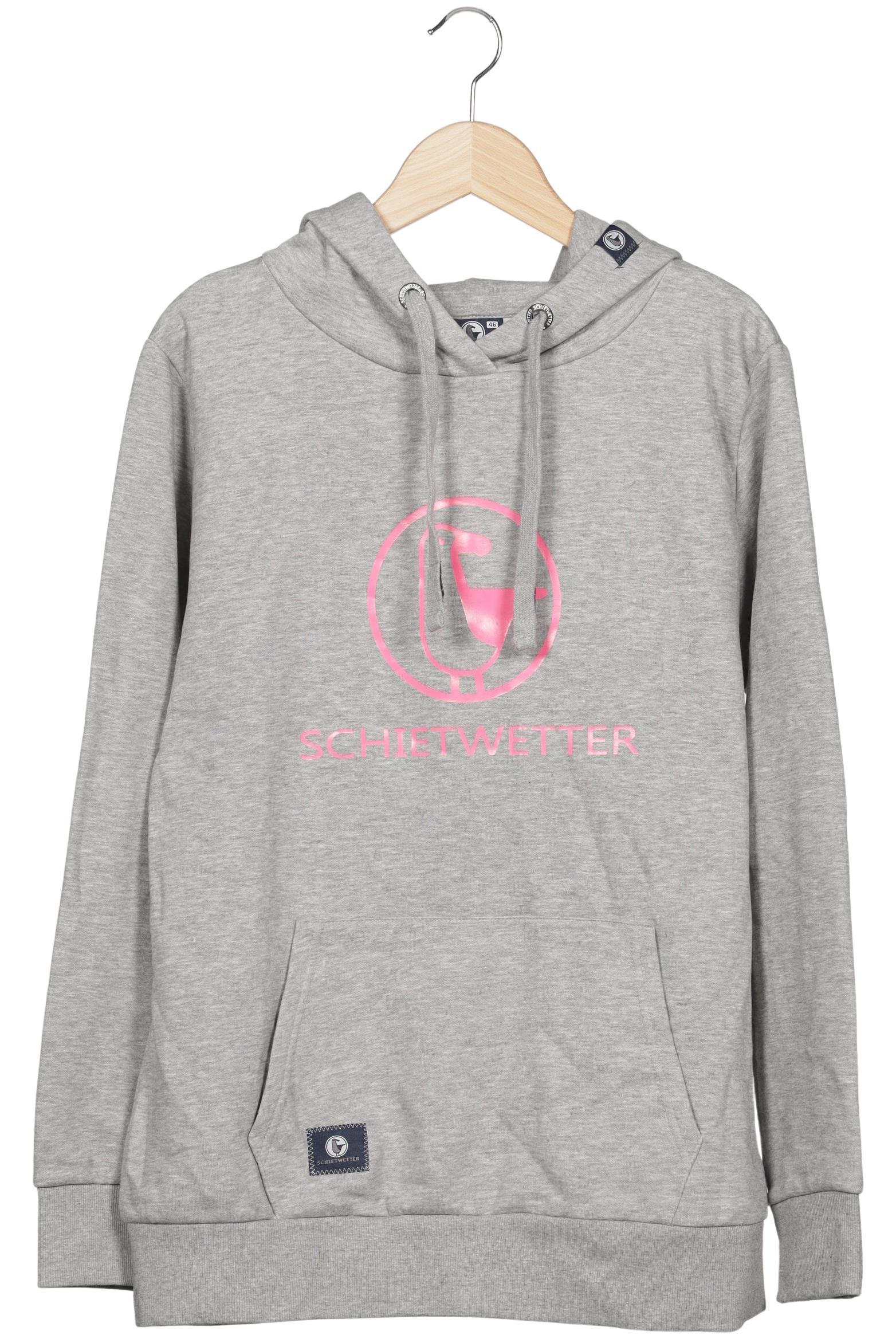 

Schietwetter Damen Kapuzenpullover, grau, Gr. 46