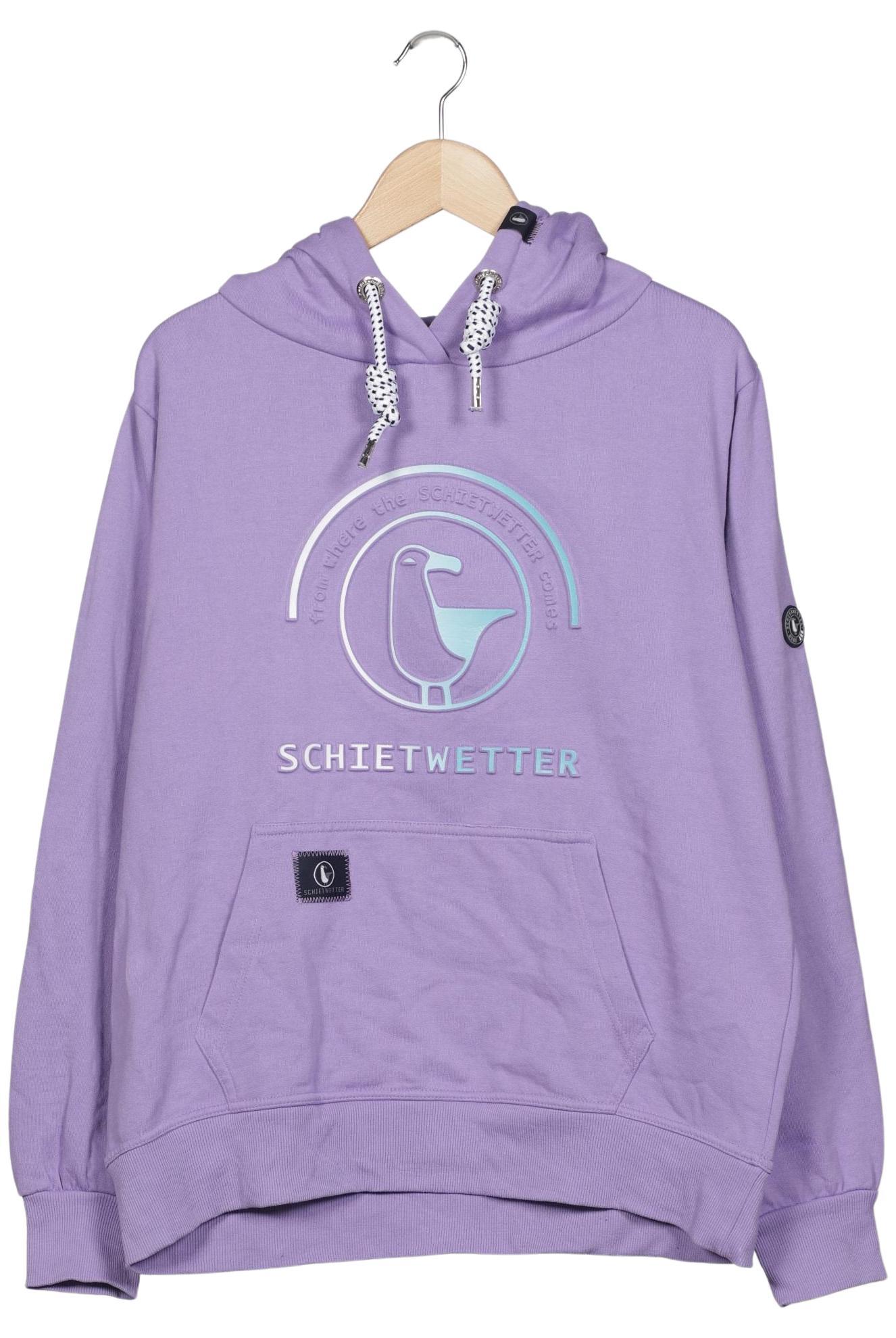 

Schietwetter Damen Kapuzenpullover, flieder, Gr. 46