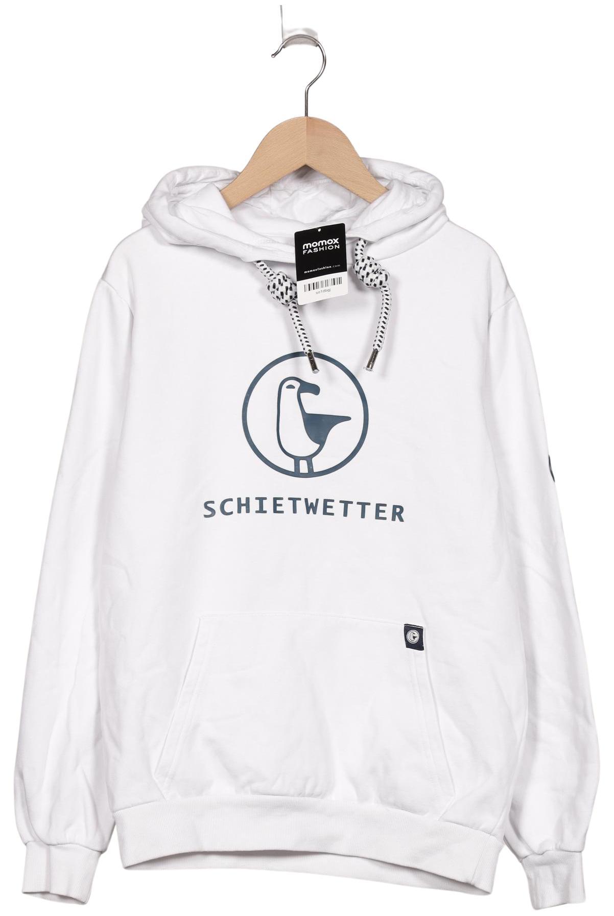 

Schietwetter Damen Kapuzenpullover, weiß, Gr. 34