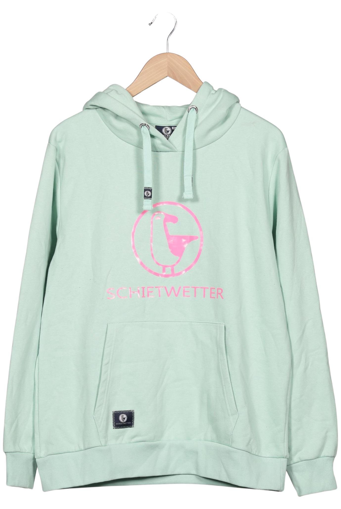 

Schietwetter Damen Kapuzenpullover, türkis, Gr. 46