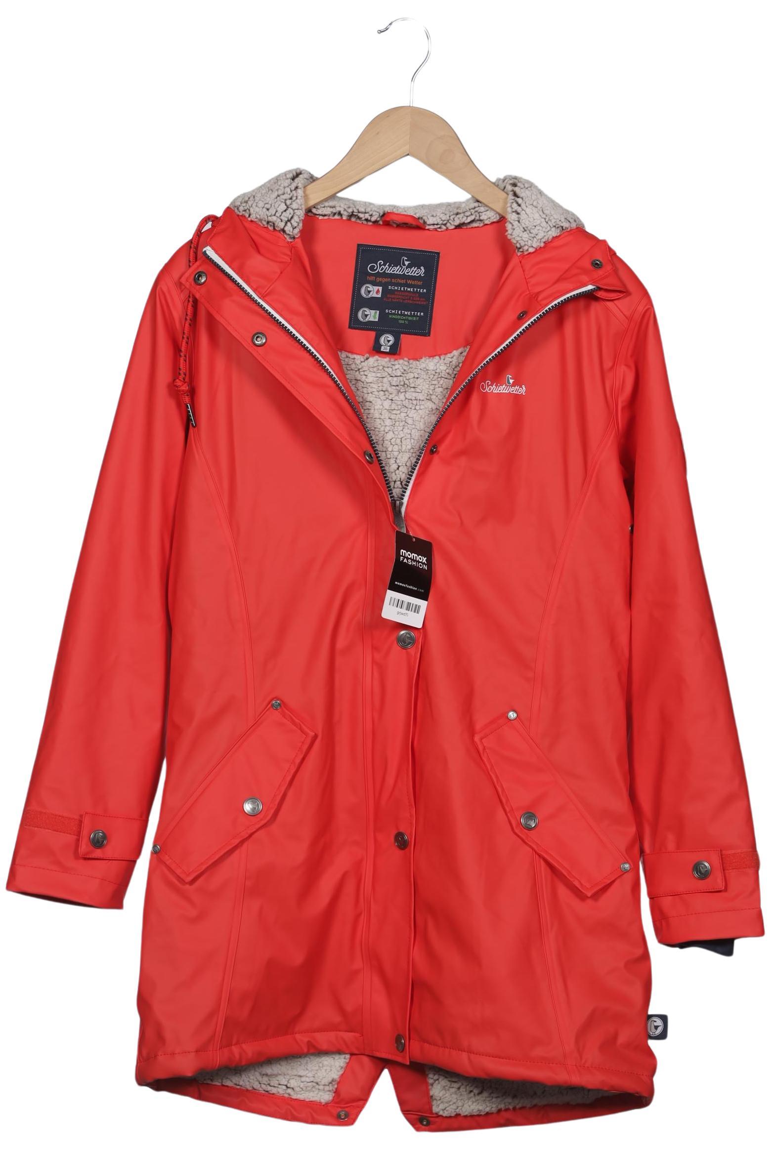

Schietwetter Damen Mantel, rot, Gr. 36