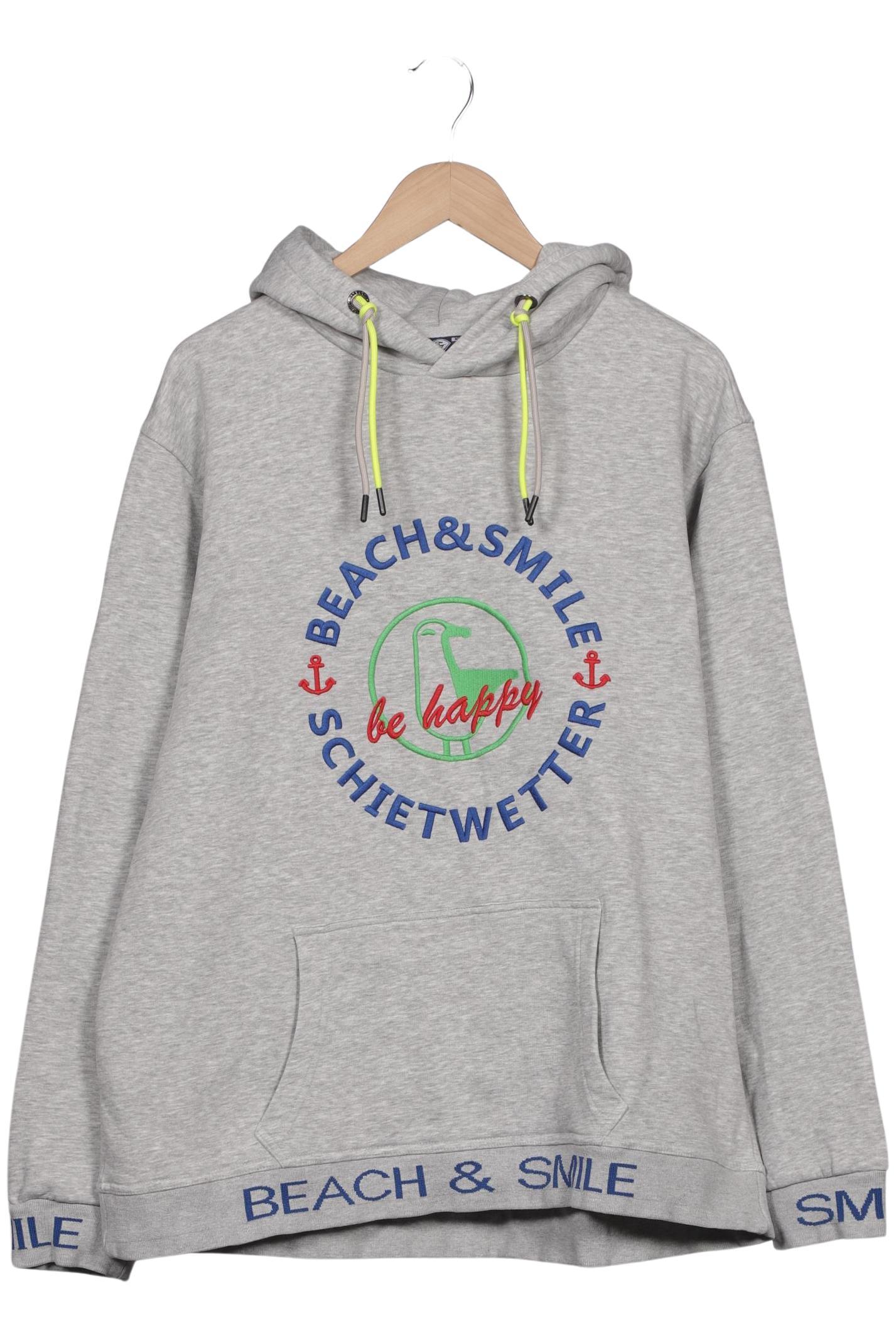 Thumbnail - Schietwetter Herren Kapuzenpullover, grau, Gr. 54