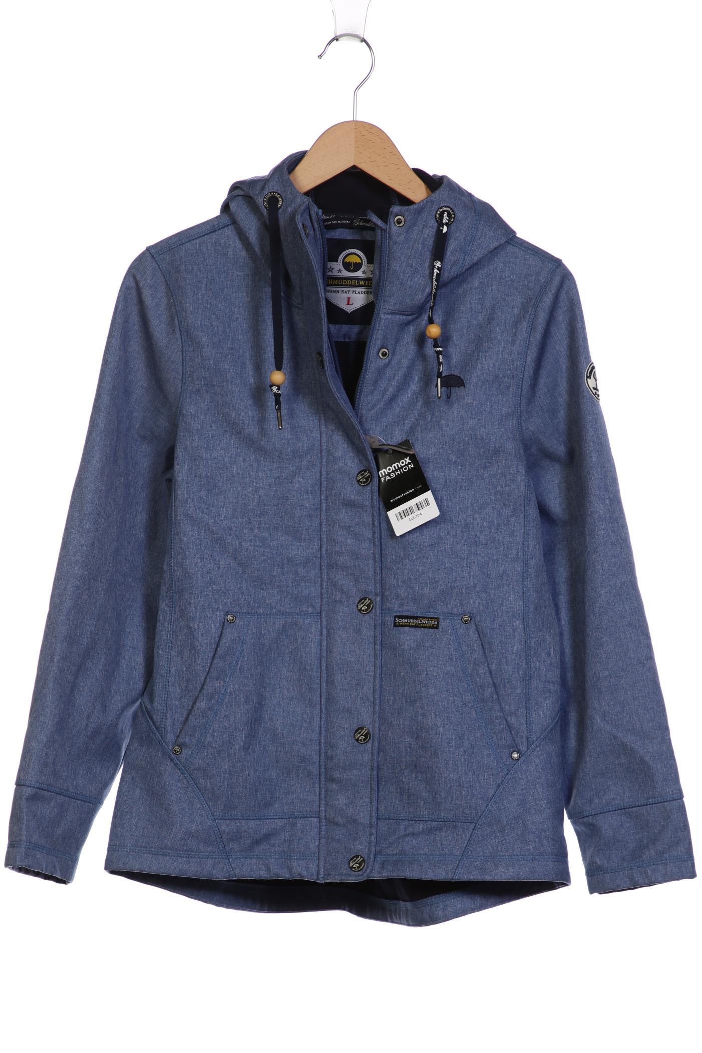 

Schmuddelwedda Damen Jacke, blau, Gr. 42
