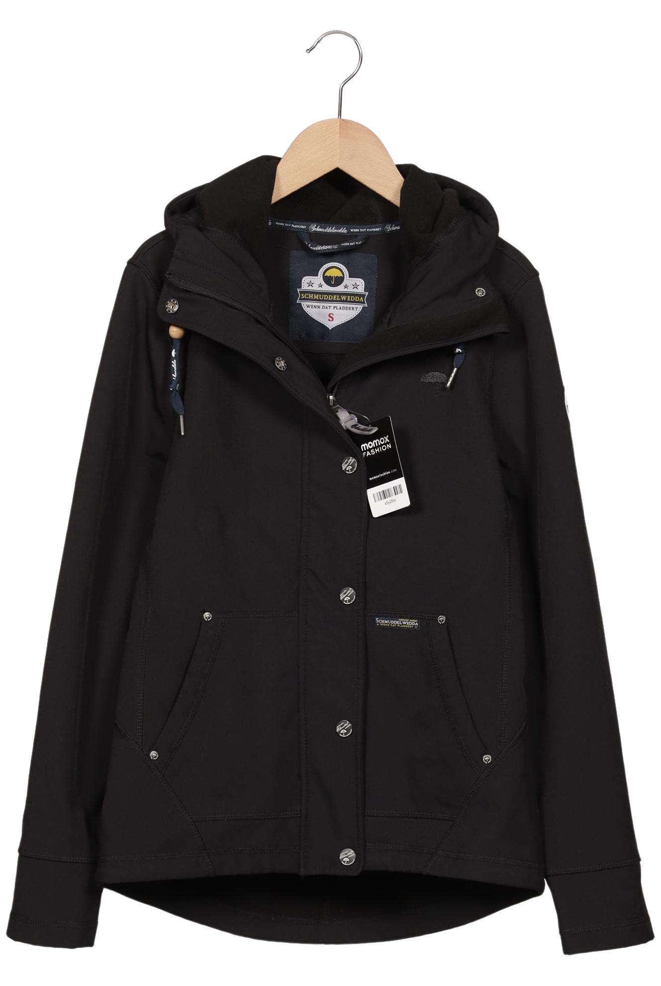 

Schmuddelwedda Damen Jacke, schwarz, Gr. 36
