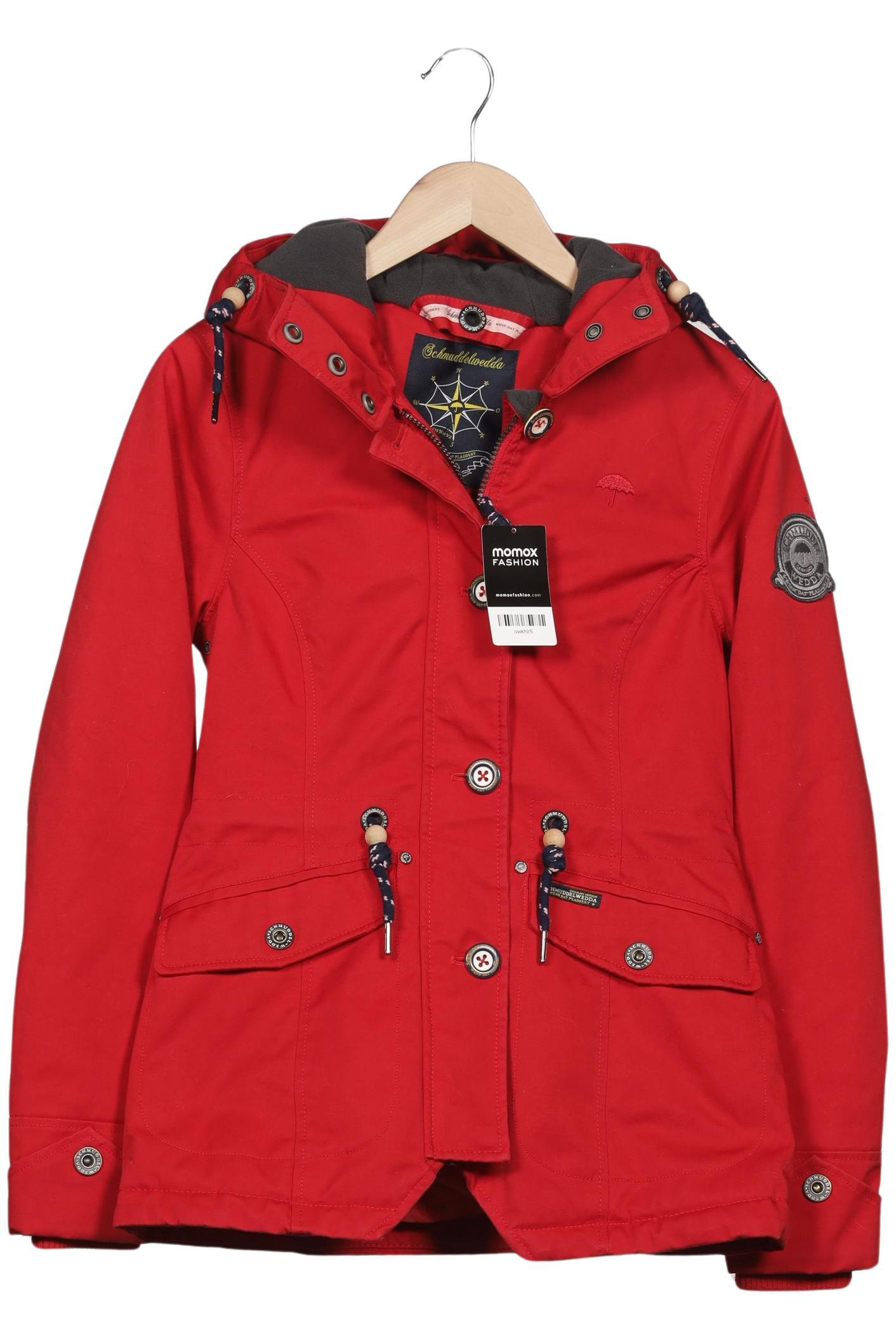 

Schmuddelwedda Damen Jacke, rot, Gr. 36