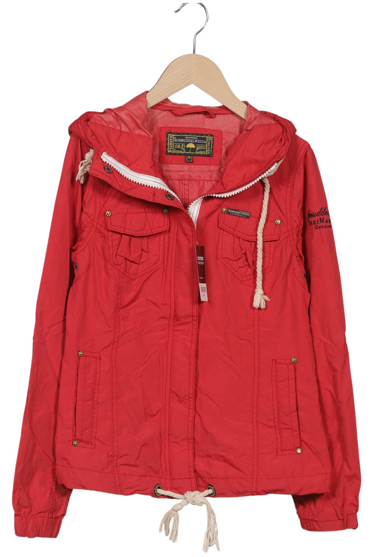 

Schmuddelwedda Damen Jacke, rot, Gr. 34