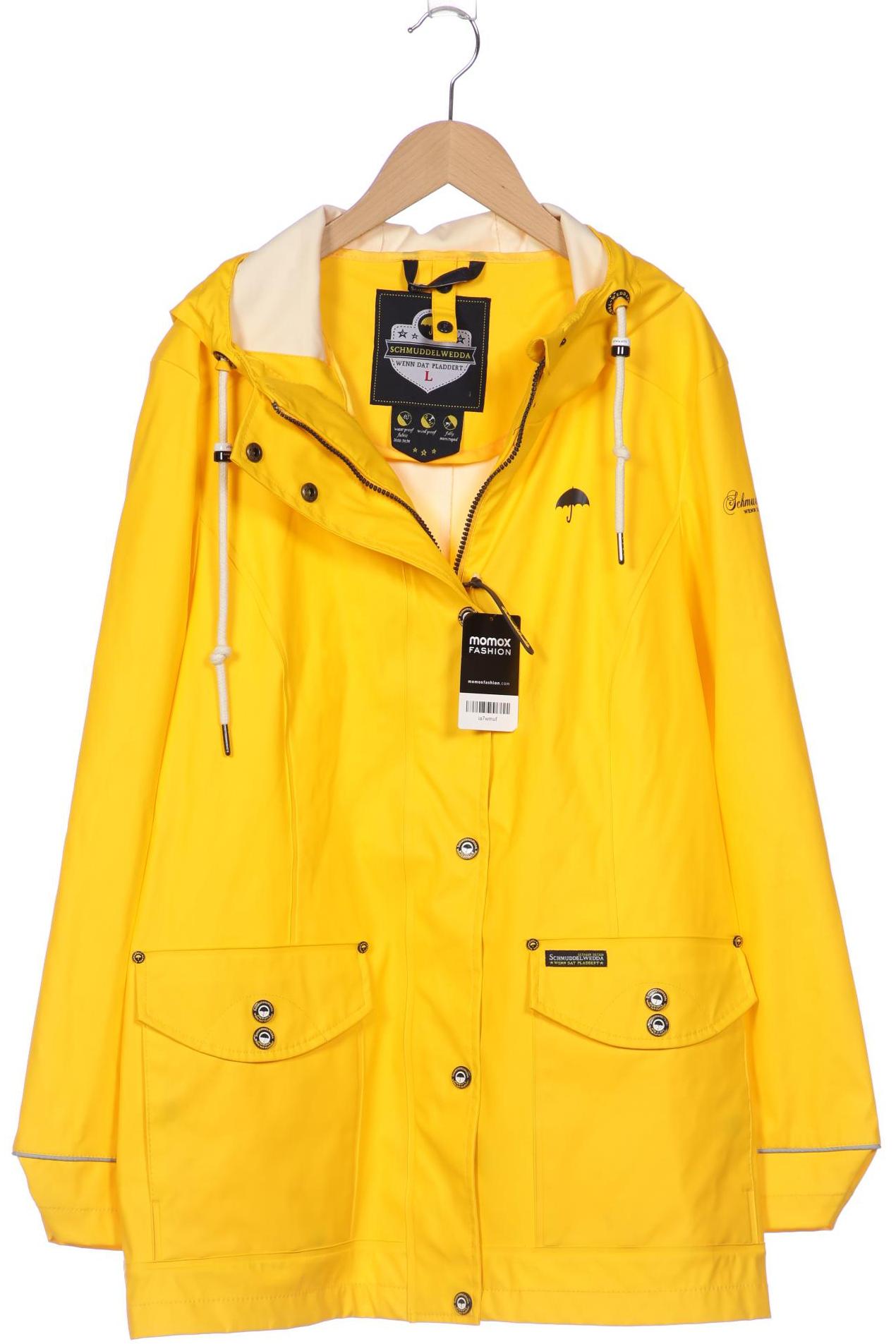 

Schmuddelwedda Damen Jacke, gelb
