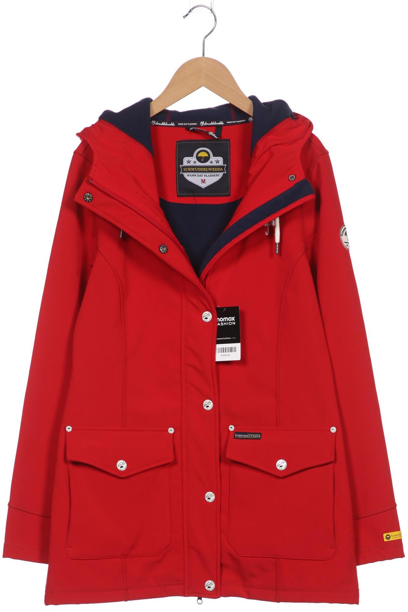 

Schmuddelwedda Damen Jacke, rot, Gr. 38
