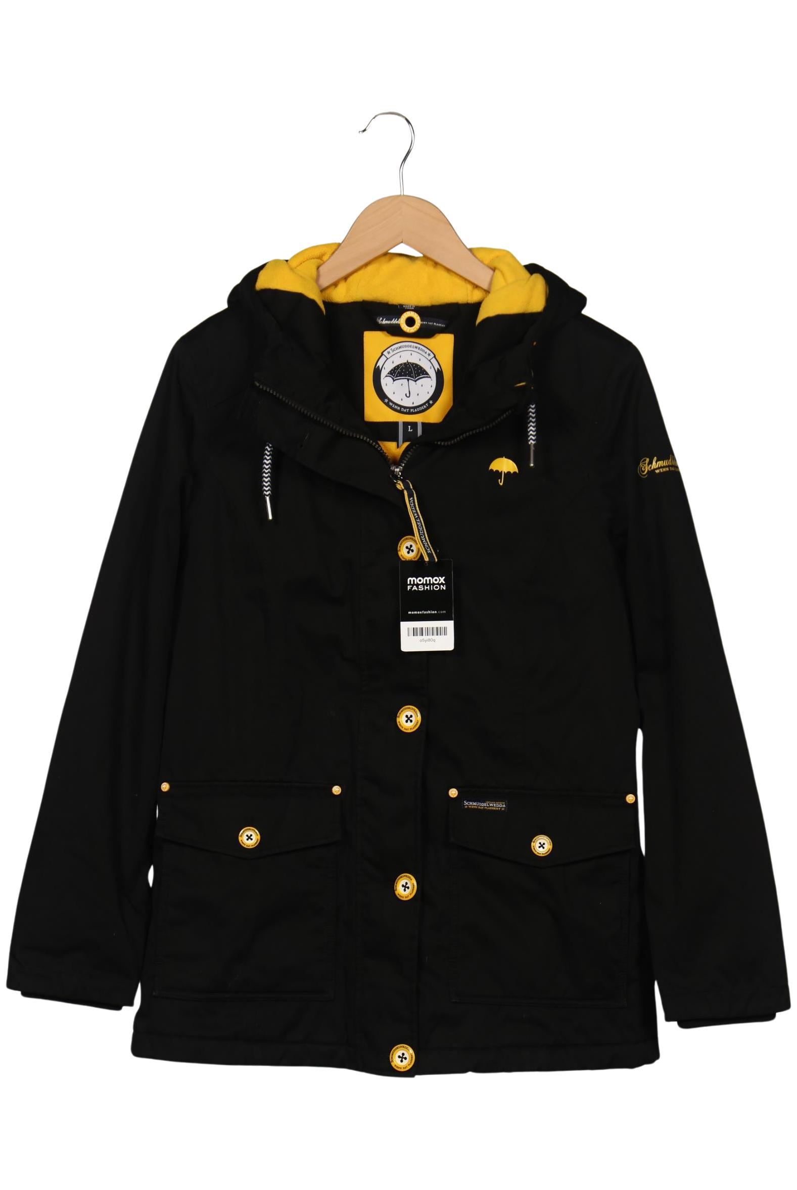 

Schmuddelwedda Damen Jacke, schwarz, Gr. 42