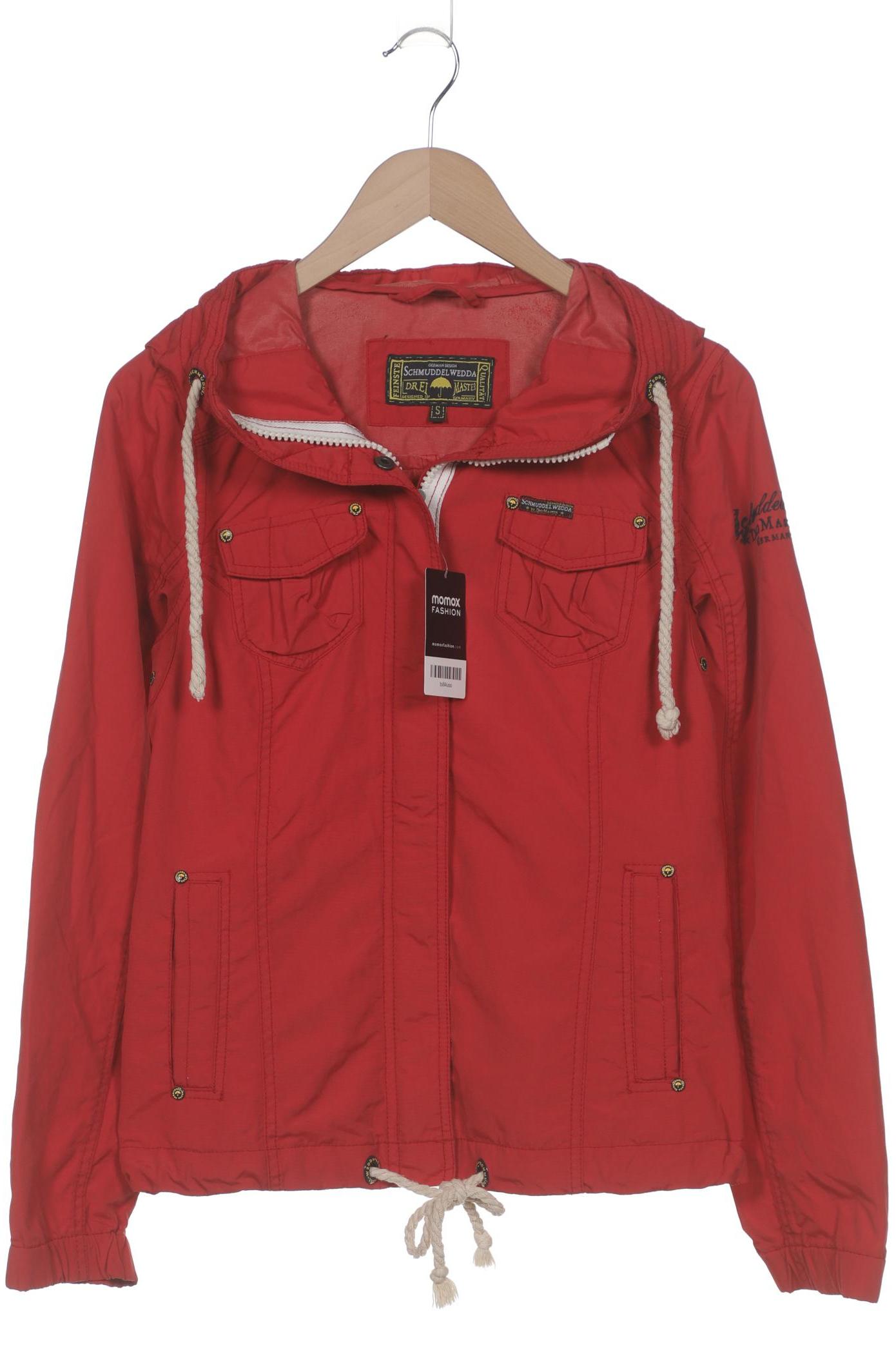 

Schmuddelwedda Damen Jacke, rot, Gr. 36