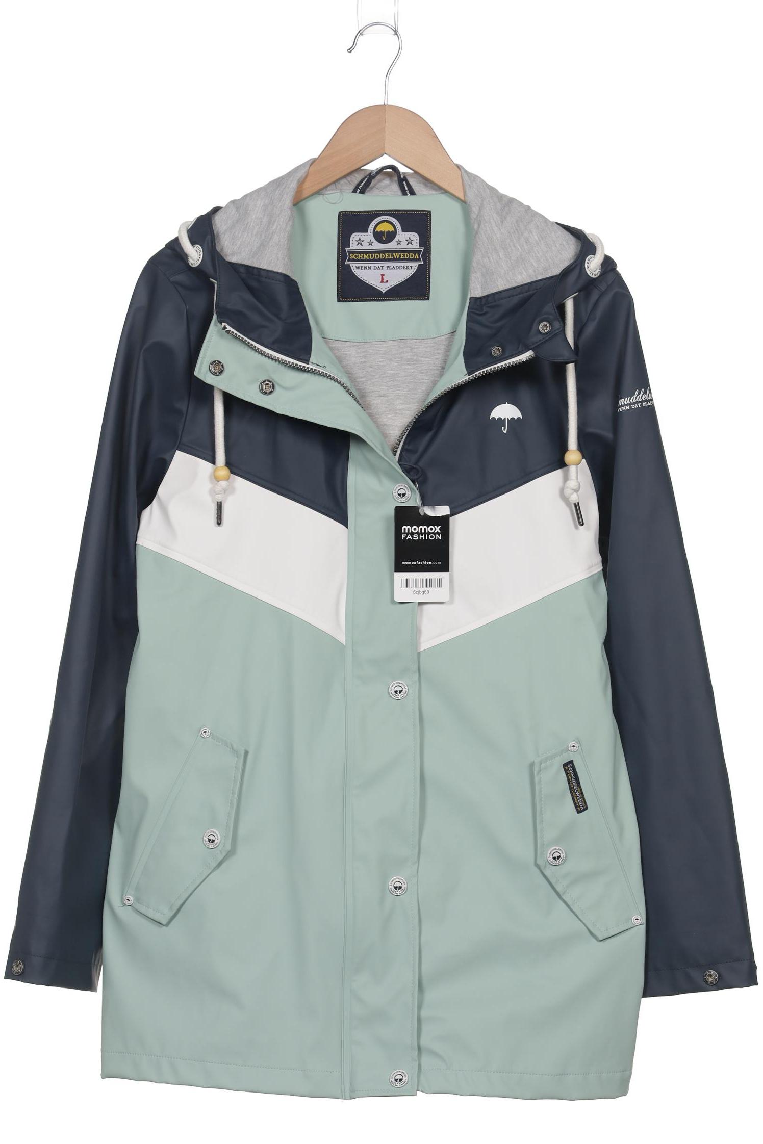 

Schmuddelwedda Damen Jacke, grün, Gr. 42