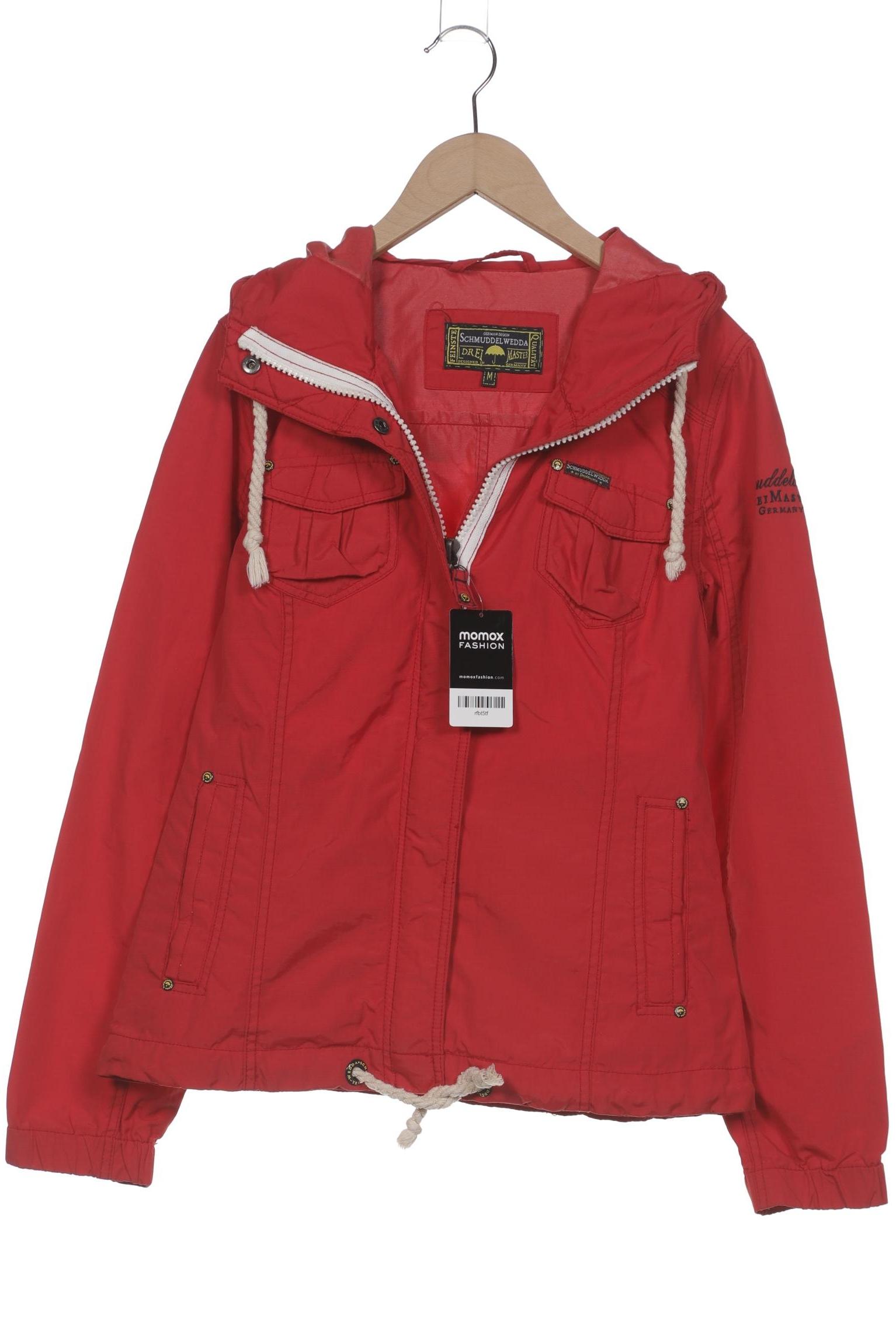 

Schmuddelwedda Damen Jacke, rot, Gr. 38