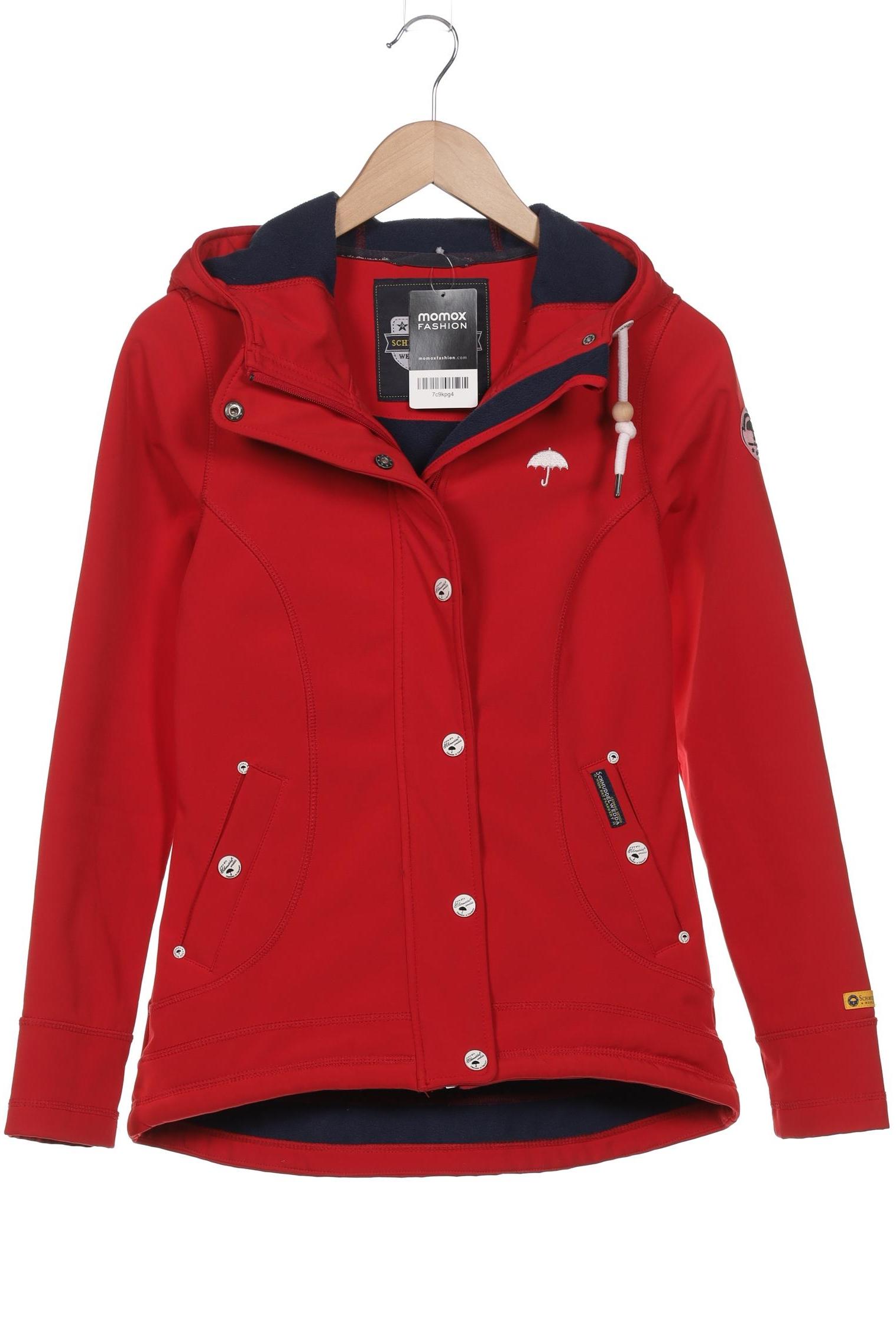 

Schmuddelwedda Damen Jacke, rot, Gr. 34