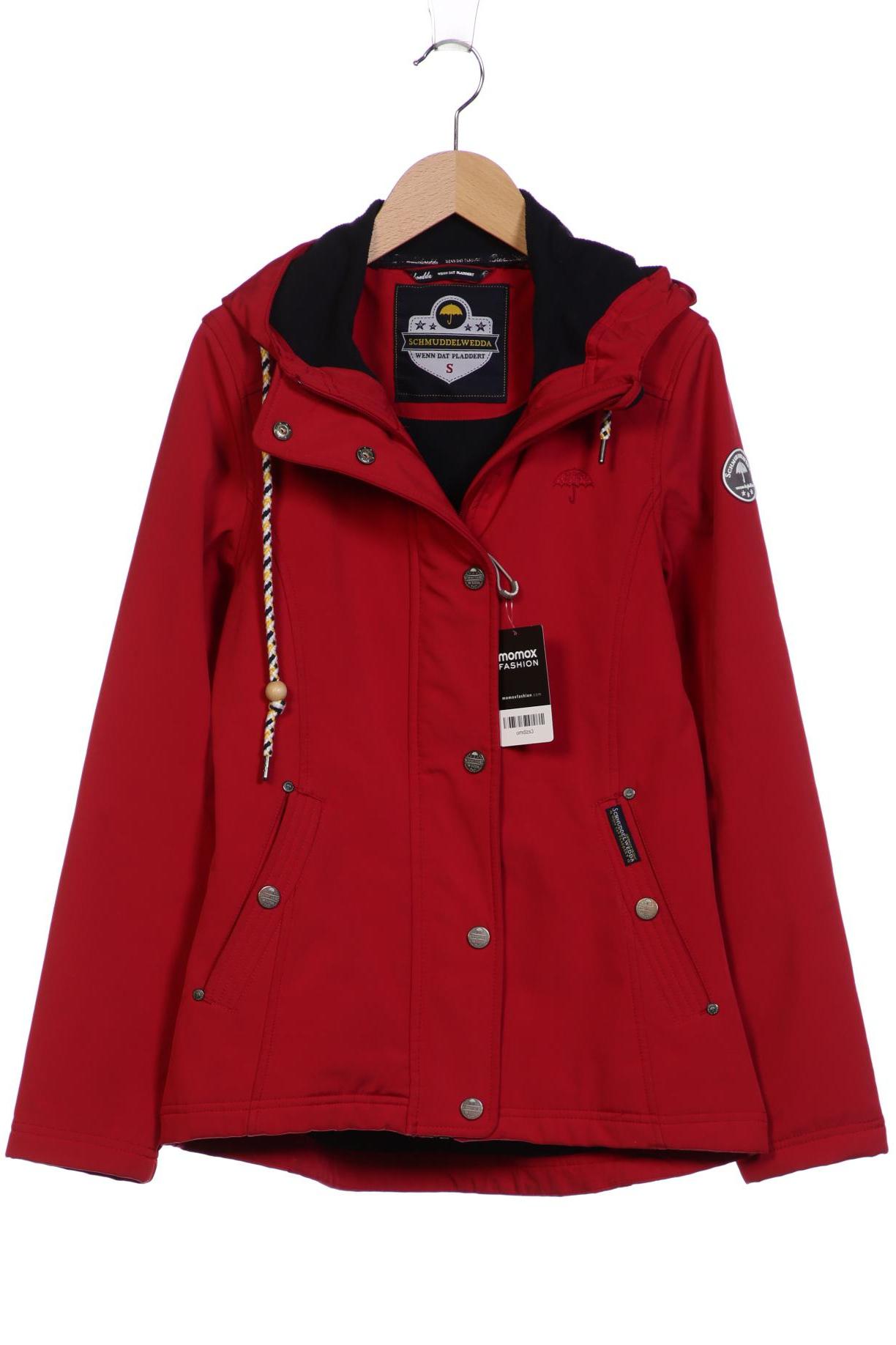 

Schmuddelwedda Damen Jacke, rot, Gr. 36