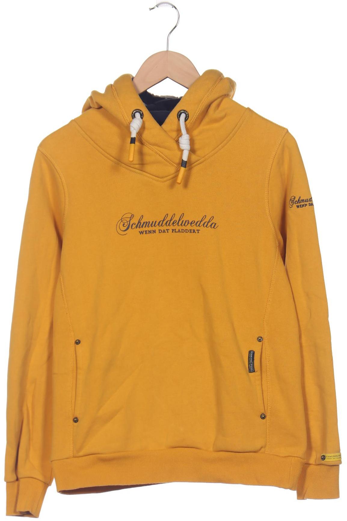 

Schmuddelwedda Damen Kapuzenpullover, gelb, Gr. 36
