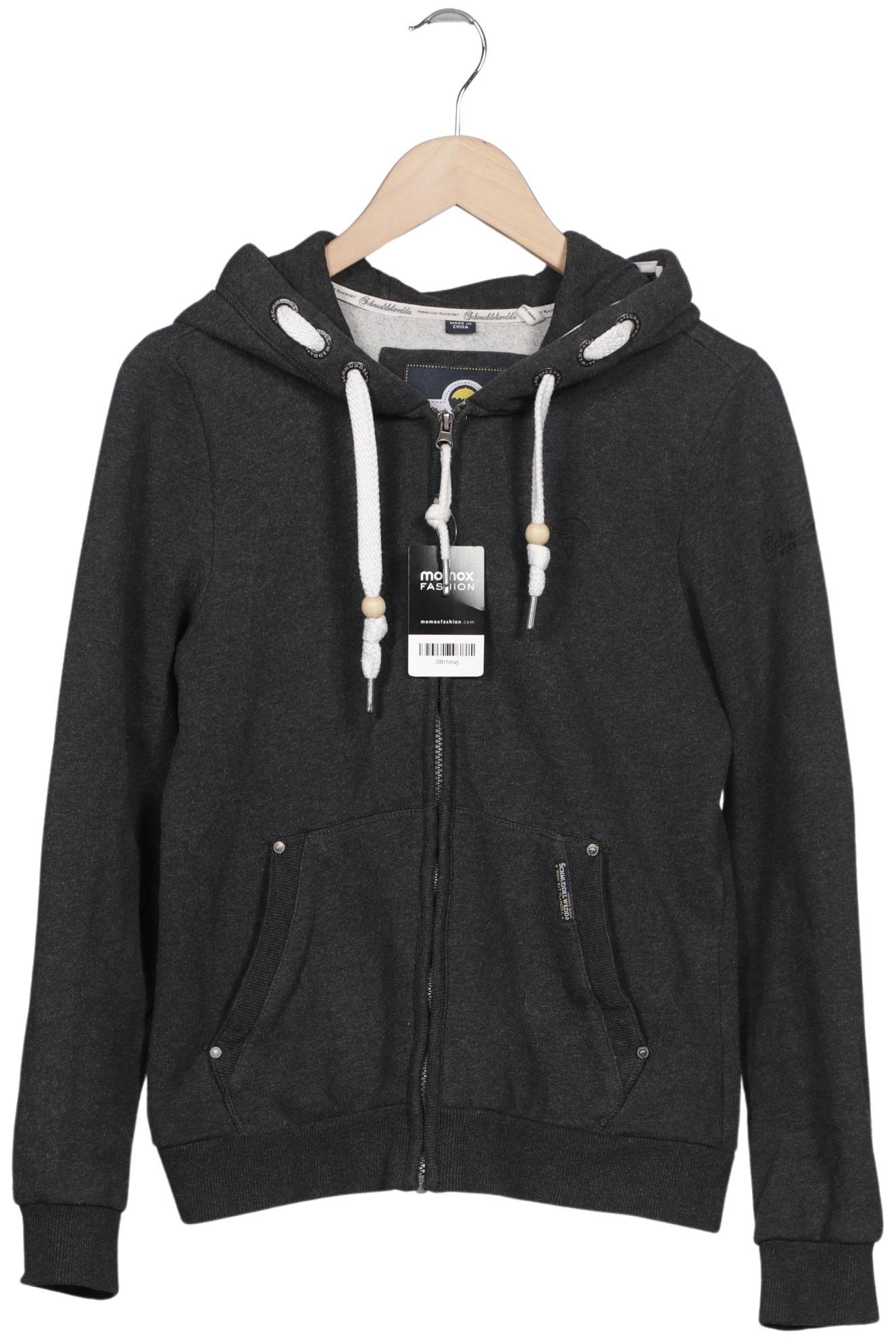 

Schmuddelwedda Damen Kapuzenpullover, grau, Gr. 38