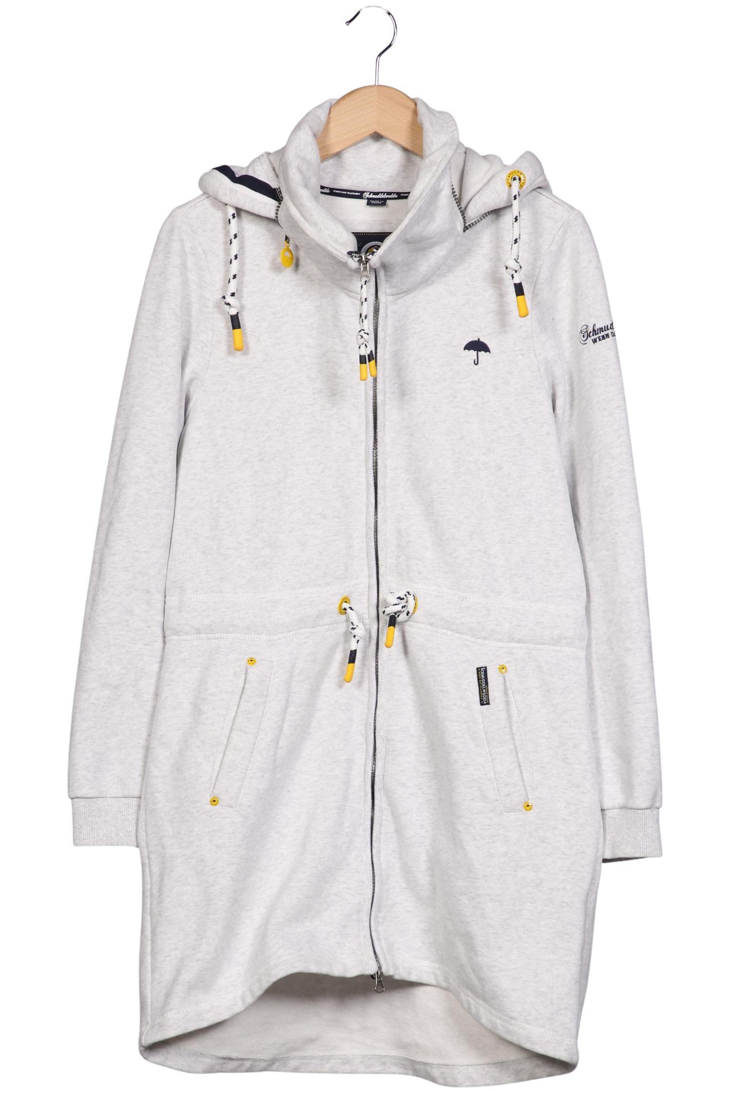 

Schmuddelwedda Damen Kapuzenpullover, grau, Gr. 38