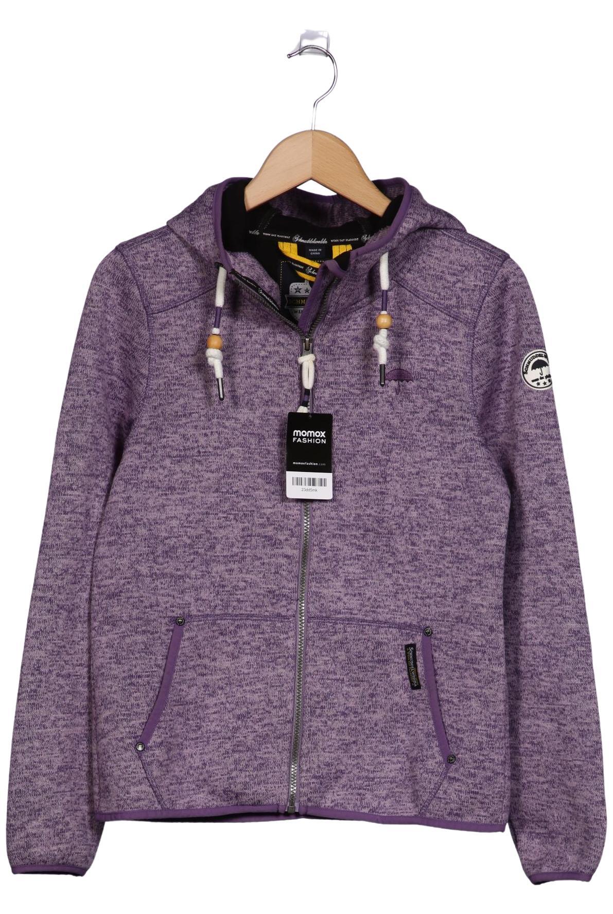 

Schmuddelwedda Damen Kapuzenpullover, flieder, Gr. 36