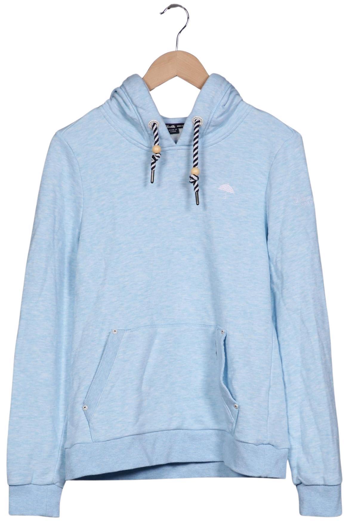

Schmuddelwedda Damen Kapuzenpullover, hellblau, Gr. 38