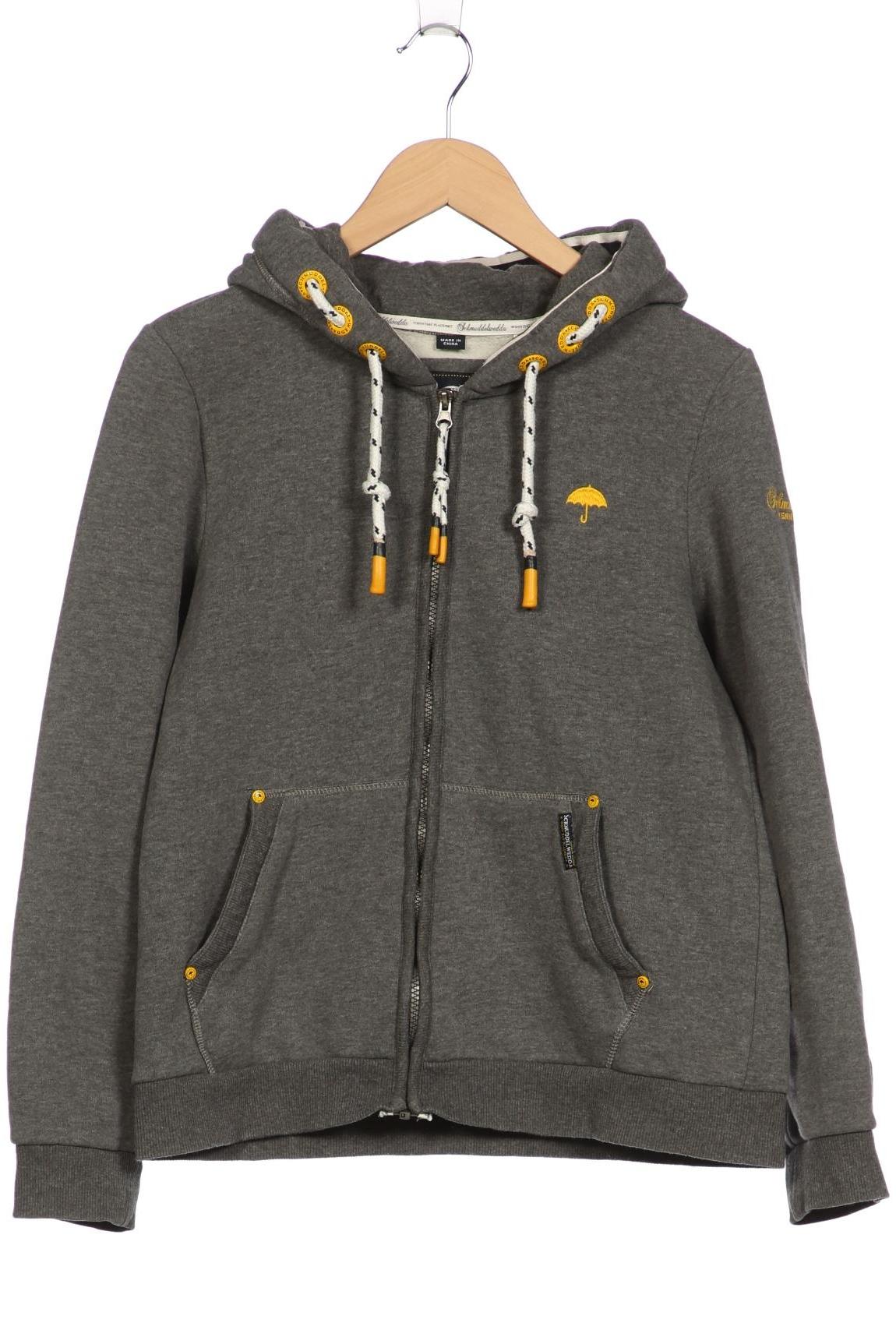 

Schmuddelwedda Damen Kapuzenpullover, grau, Gr. 42