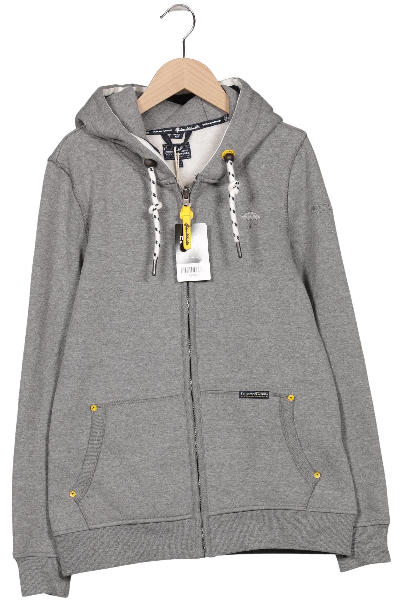 

Schmuddelwedda Damen Kapuzenpullover, grau, Gr. 42