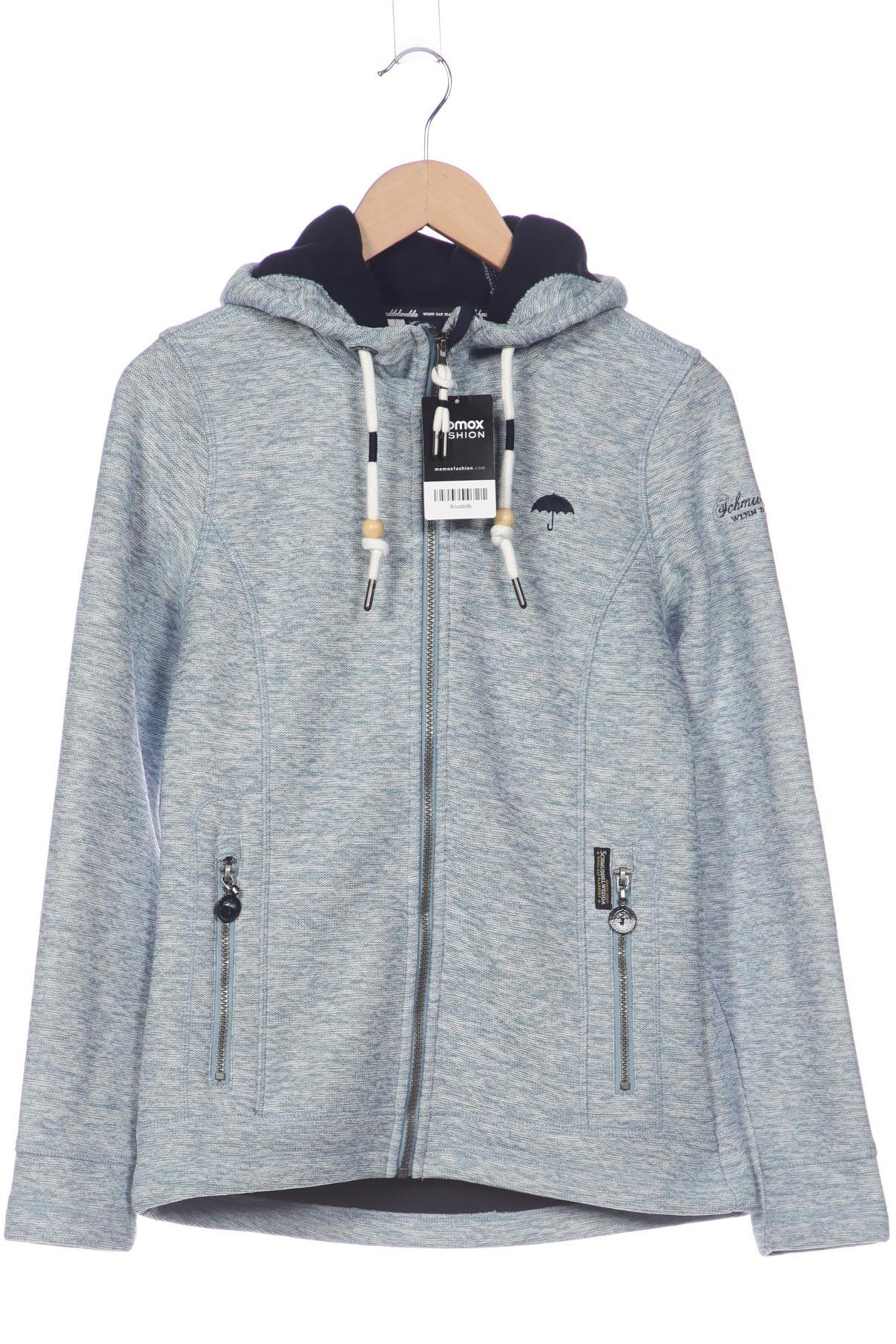 

Schmuddelwedda Damen Kapuzenpullover, blau, Gr. 34