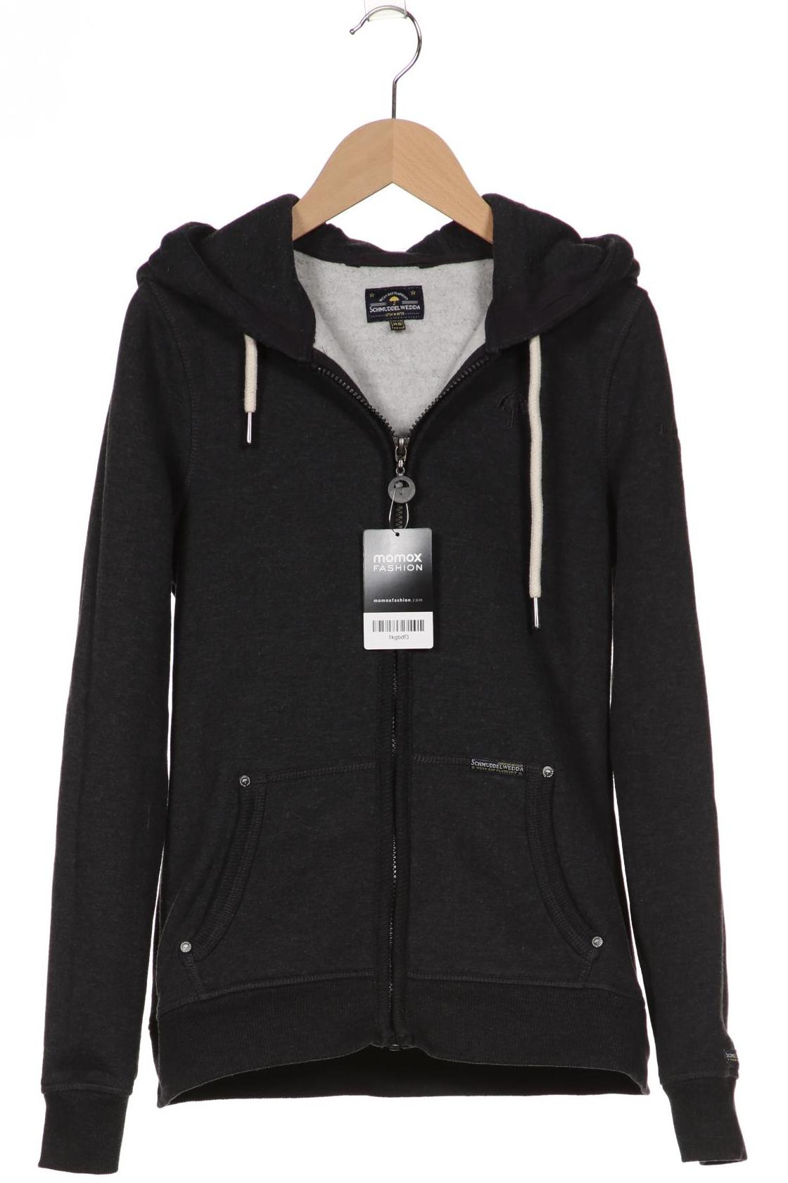 

schmuddelwedda Damen Kapuzenpullover, grau