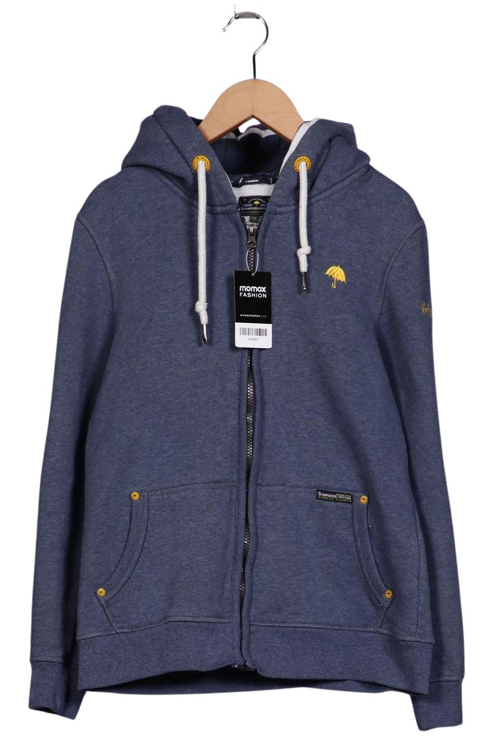 

Schmuddelwedda Damen Kapuzenpullover, blau, Gr. 38