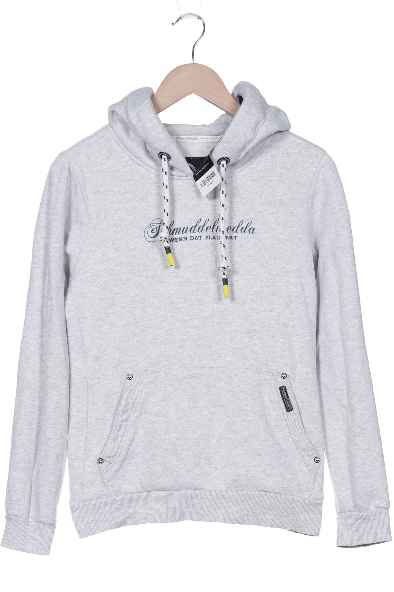 

Schmuddelwedda Damen Kapuzenpullover, grau, Gr. 38