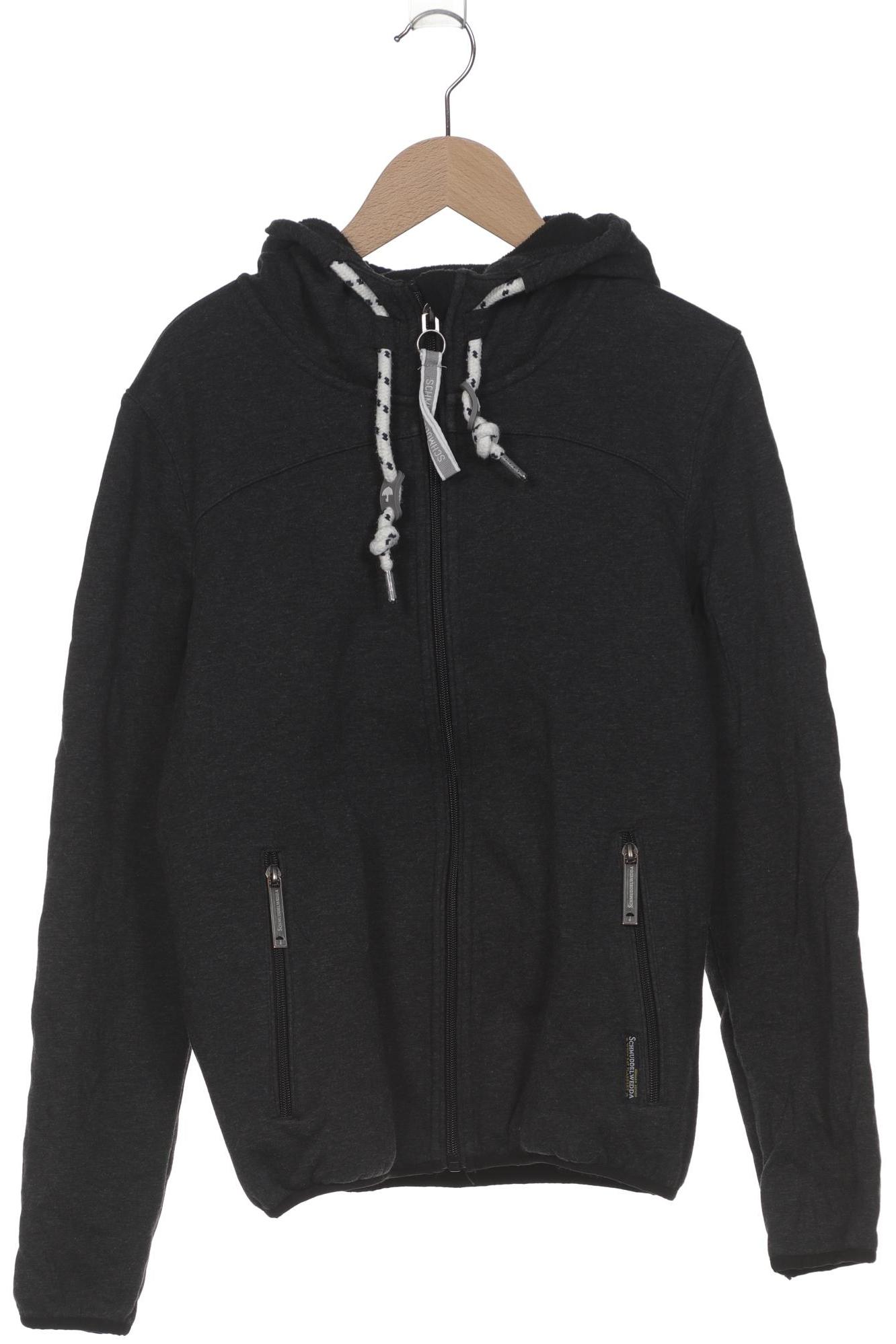 

Schmuddelwedda Damen Kapuzenpullover, grau, Gr. 38