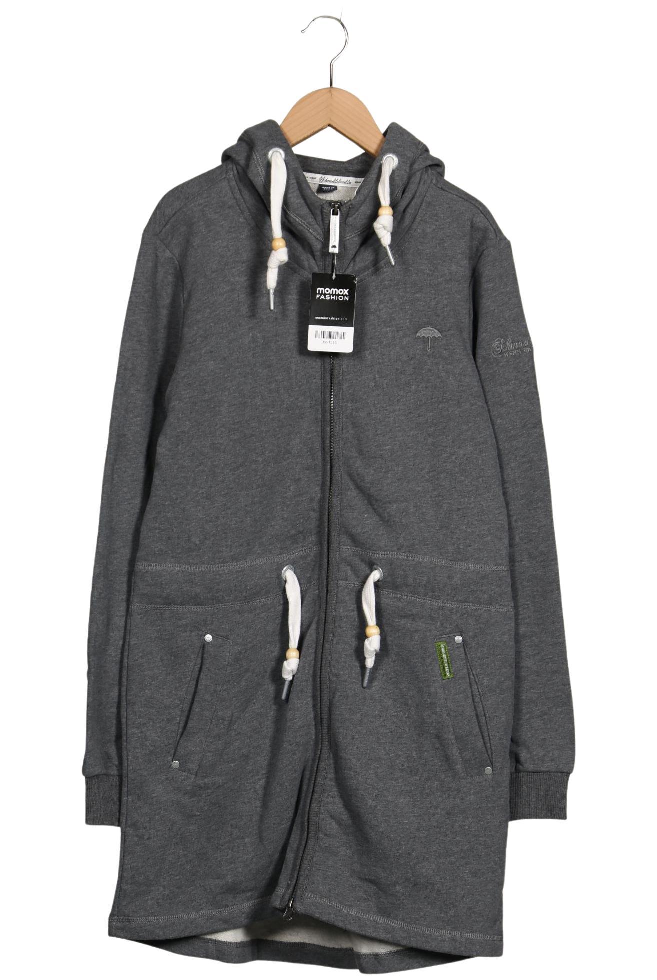 

Schmuddelwedda Damen Kapuzenpullover, grau, Gr. 38