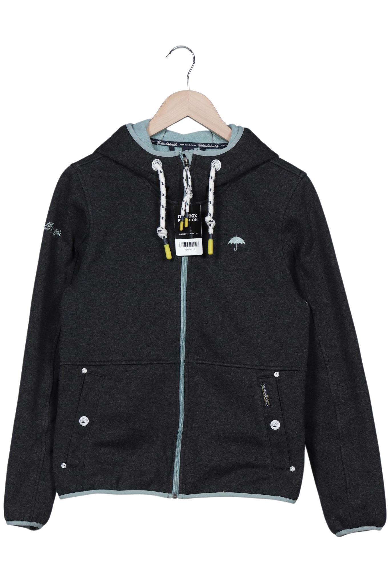 

Schmuddelwedda Damen Kapuzenpullover, grau, Gr. 42