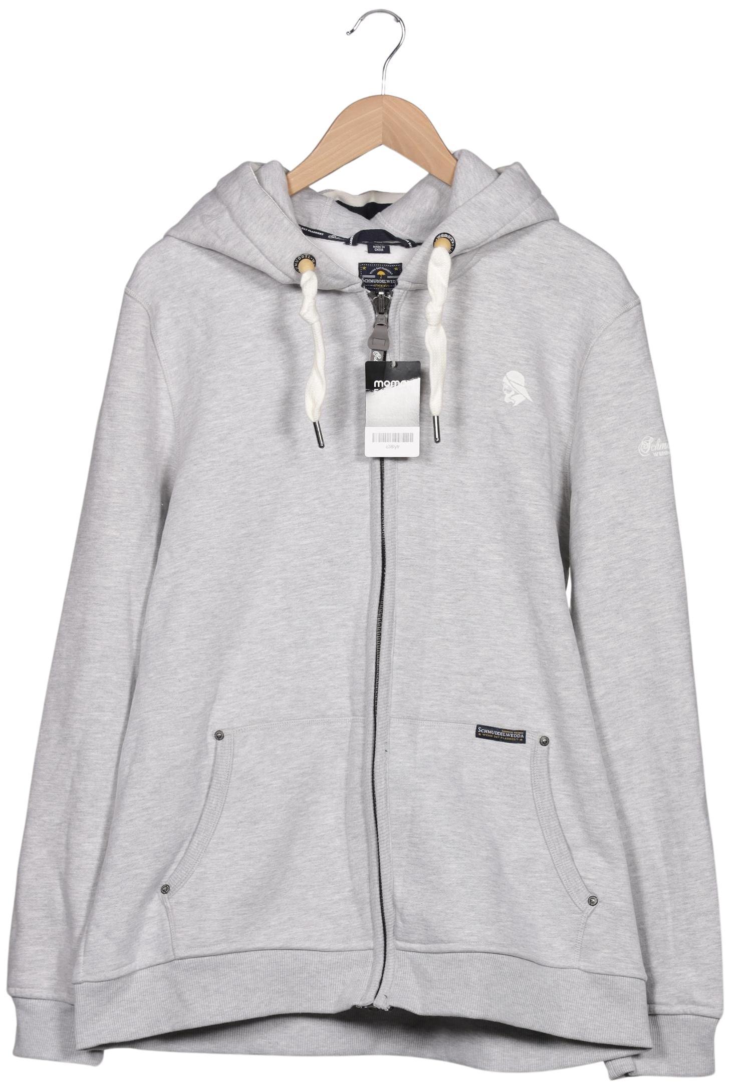 

Schmuddelwedda Damen Kapuzenpullover, grau, Gr. 46