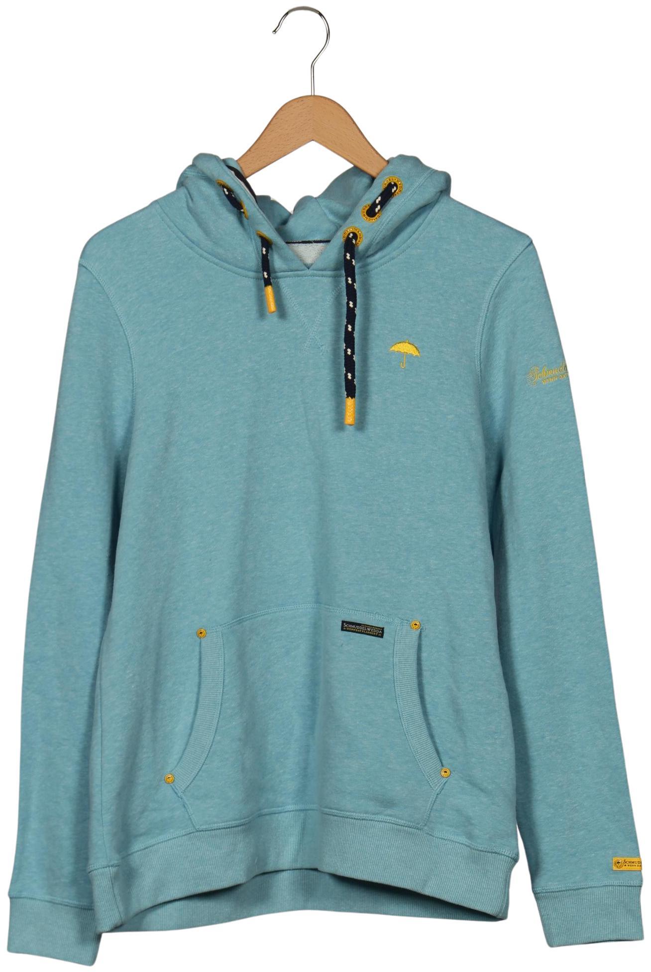 

Schmuddelwedda Damen Kapuzenpullover, hellblau, Gr. 44