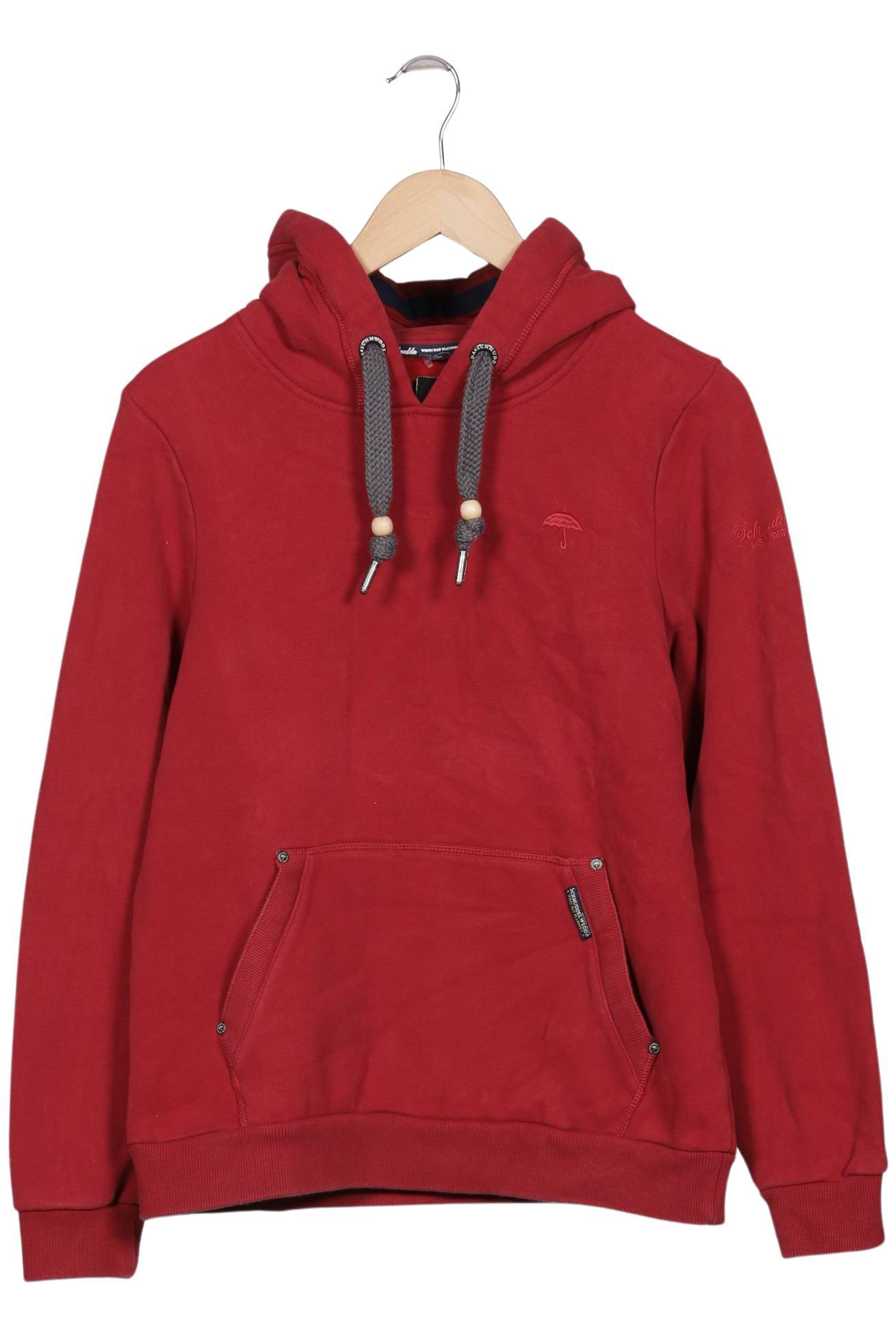 

Schmuddelwedda Damen Kapuzenpullover, rot, Gr. 42