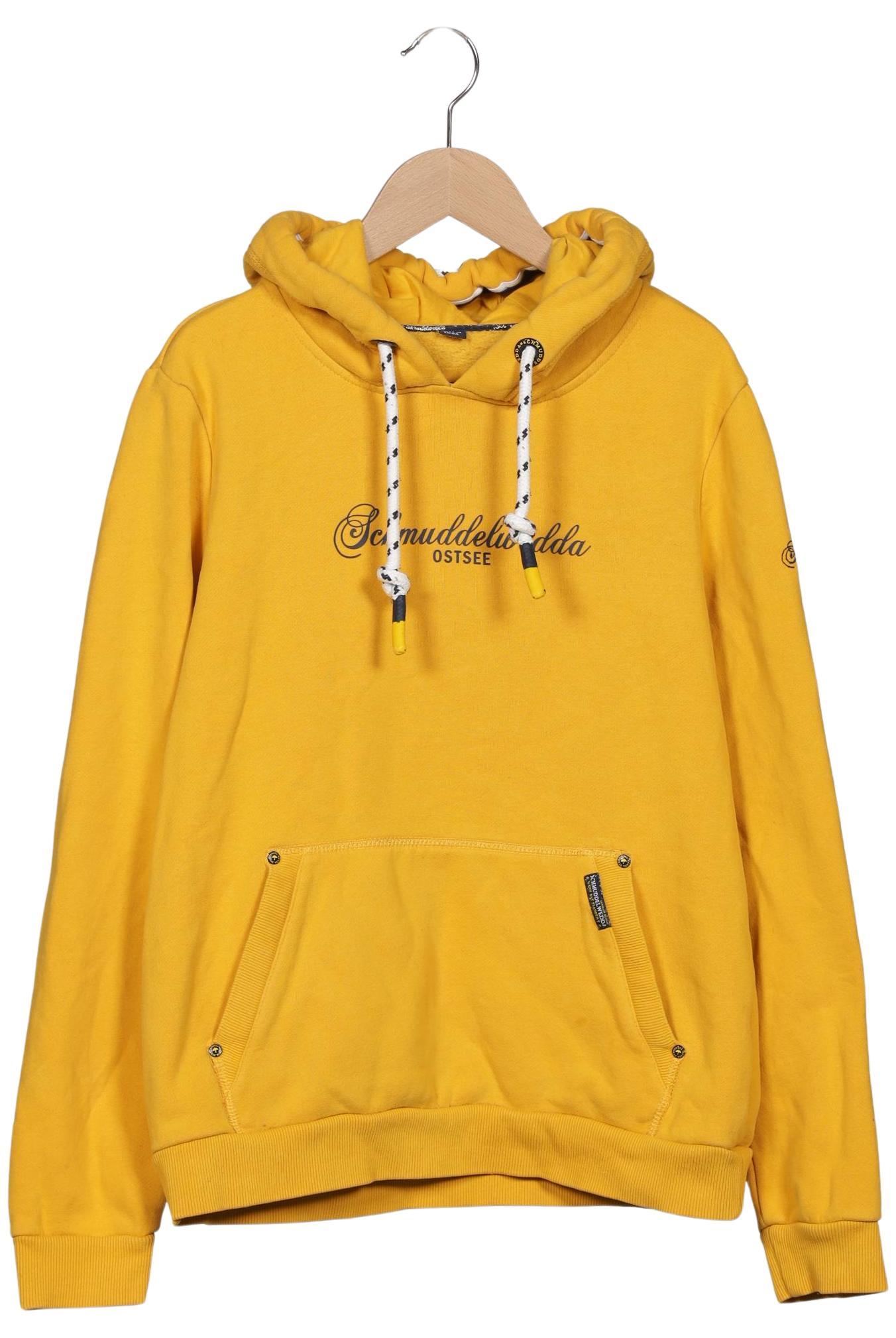 

Schmuddelwedda Damen Kapuzenpullover, gelb, Gr. 38