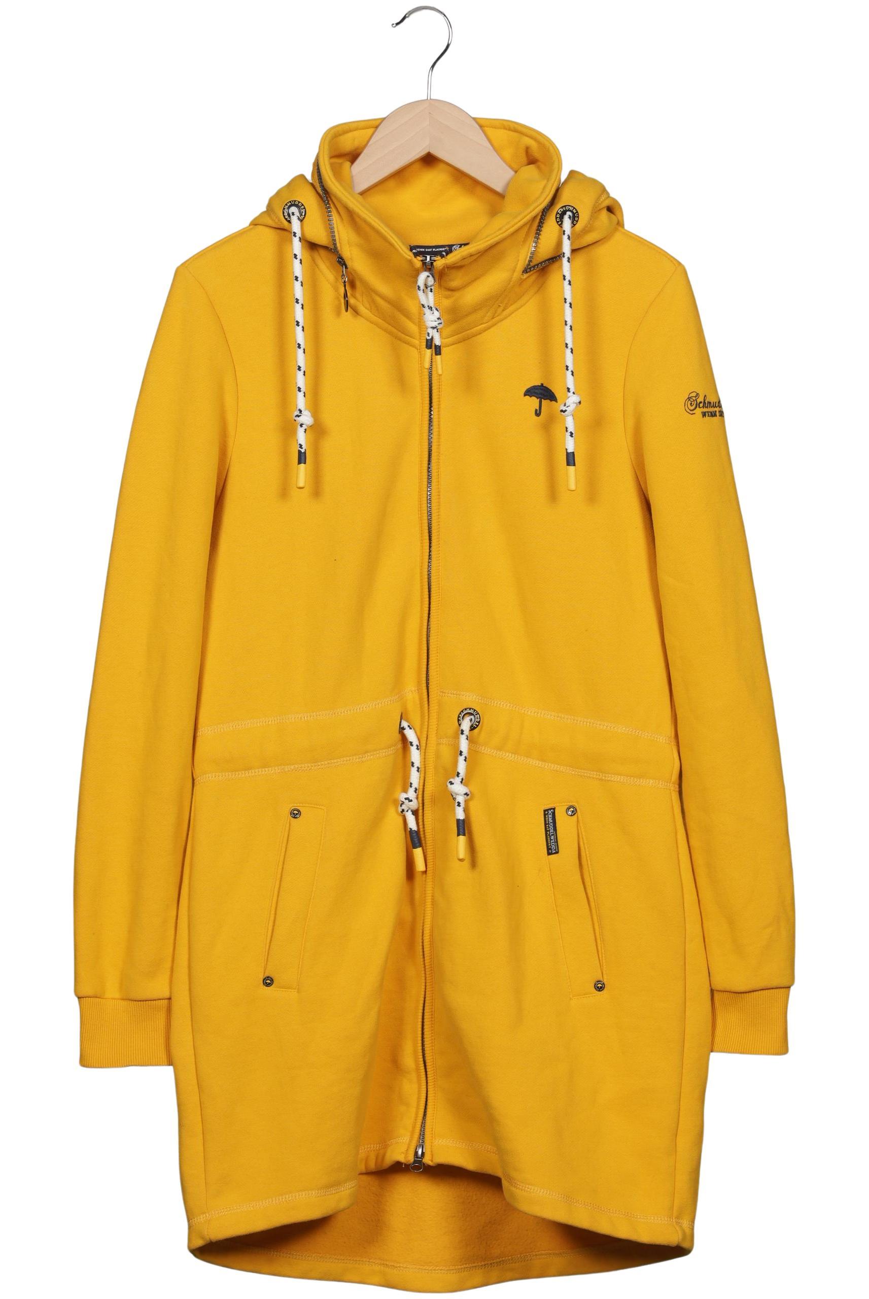 

Schmuddelwedda Damen Kapuzenpullover, gelb, Gr. 38