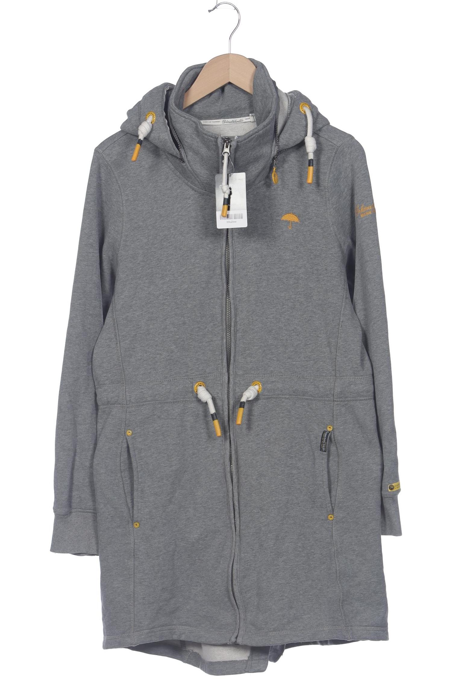 

Schmuddelwedda Damen Kapuzenpullover, grau, Gr. 44