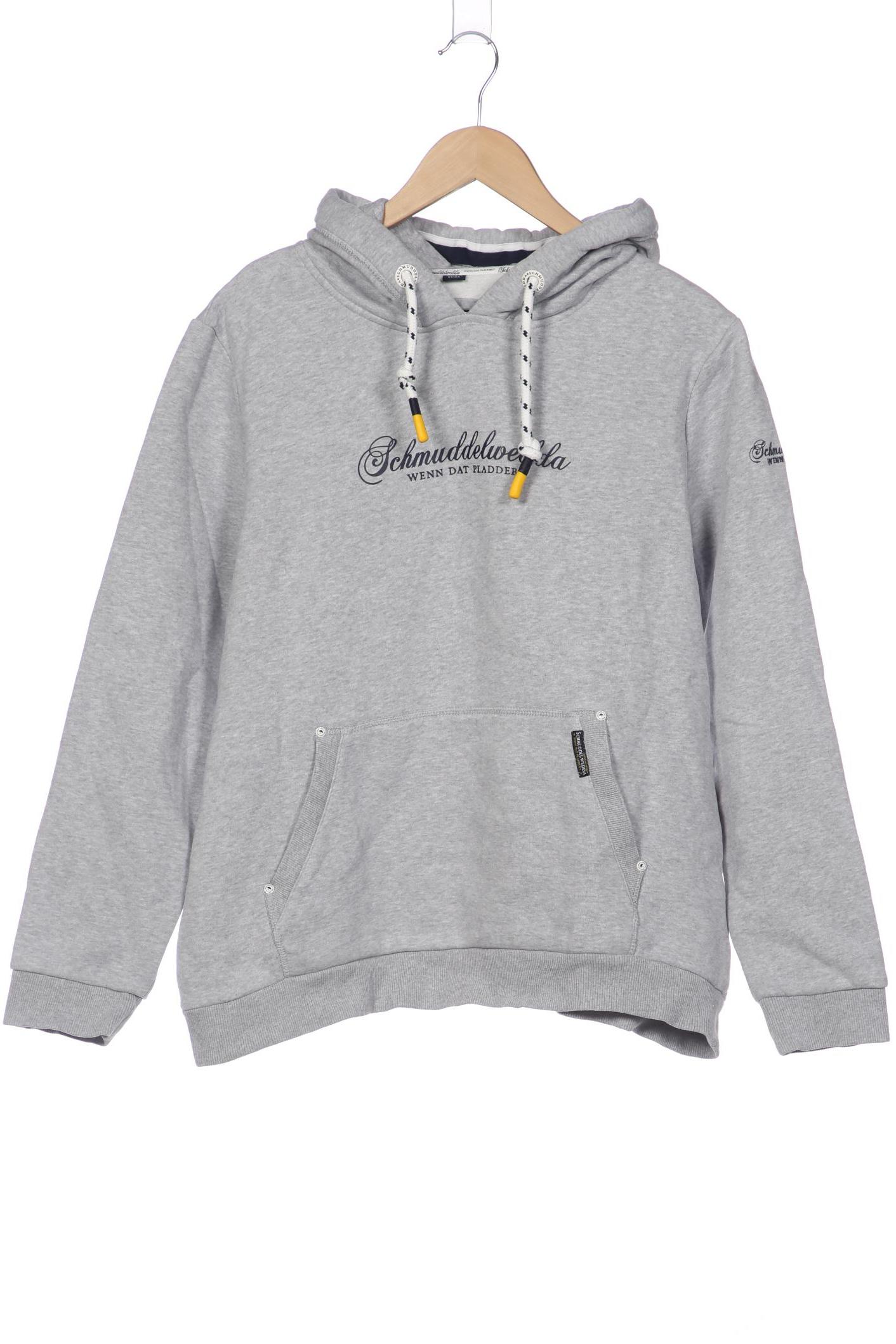 

Schmuddelwedda Damen Kapuzenpullover, grau, Gr. 46