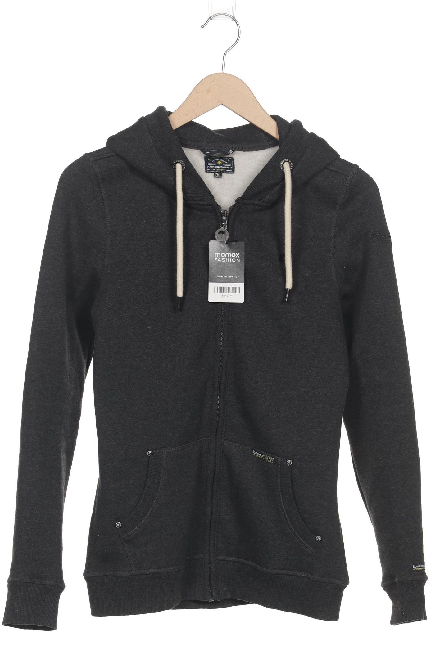 

Schmuddelwedda Damen Kapuzenpullover, grau, Gr. 36