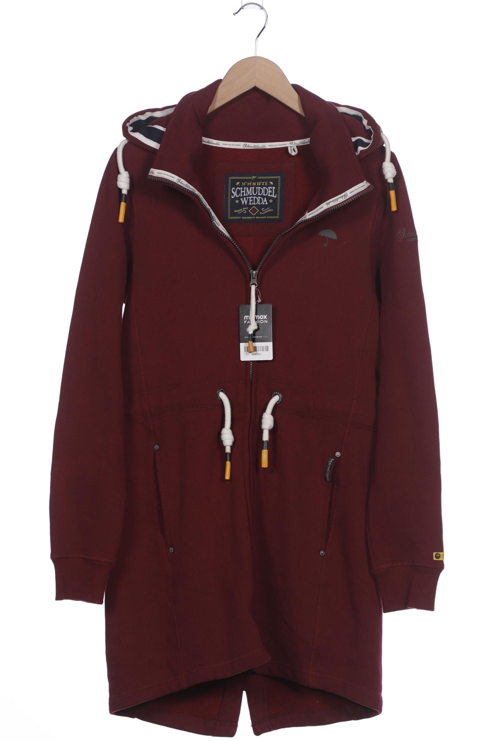 

Schmuddelwedda Damen Kapuzenpullover, bordeaux, Gr. 38