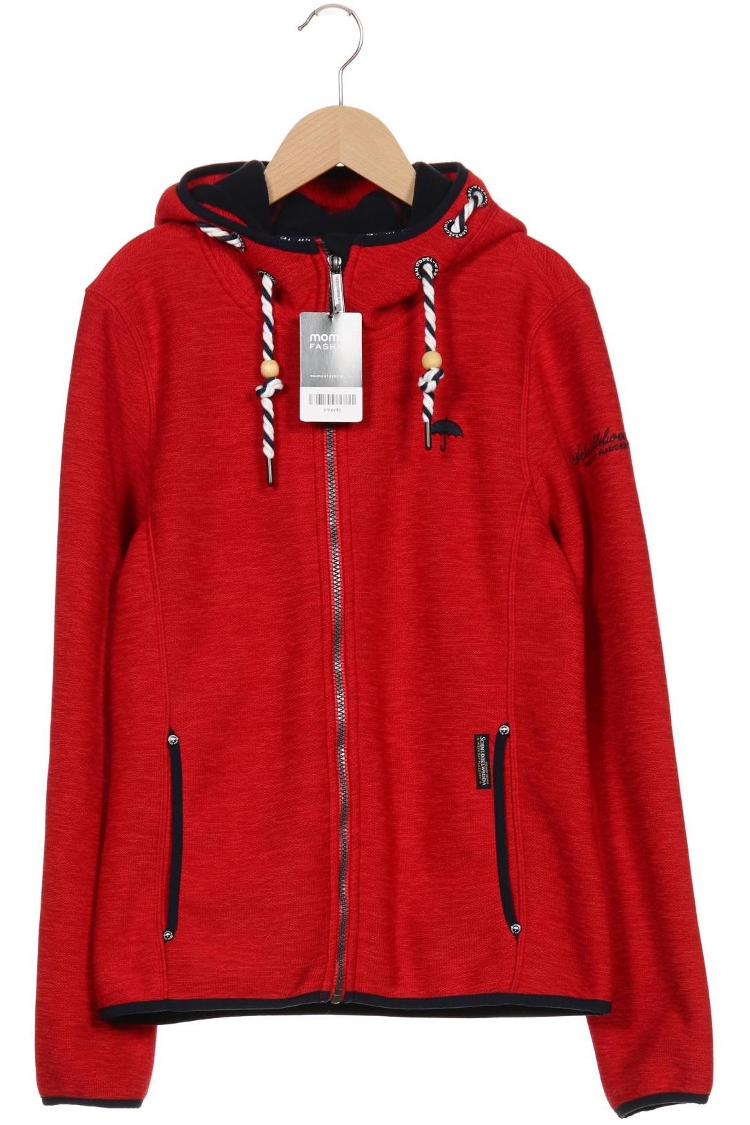 

Schmuddelwedda Damen Kapuzenpullover, rot, Gr. 38