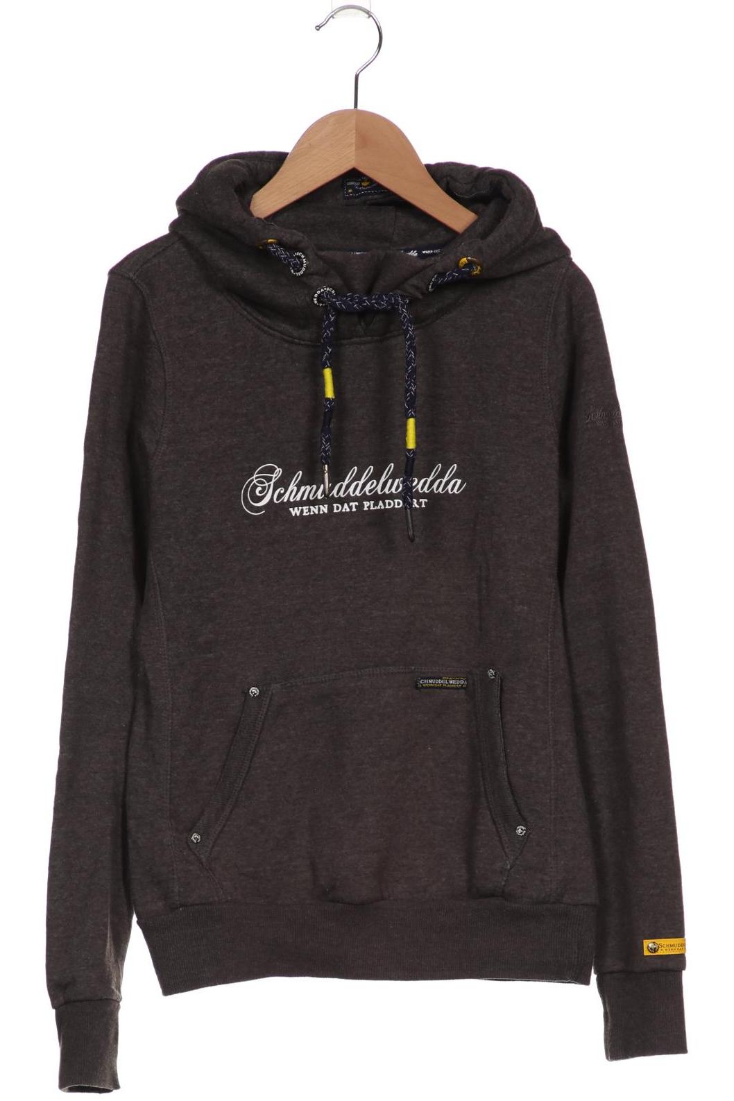 

schmuddelwedda Damen Kapuzenpullover, grau