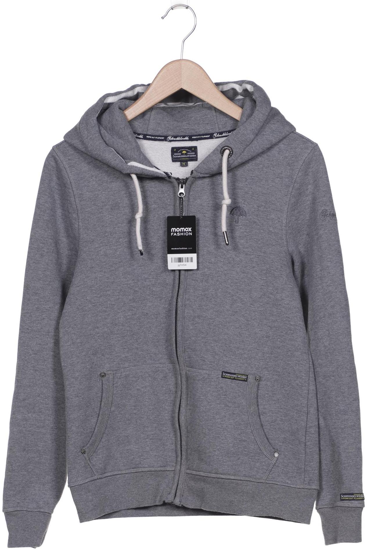 

schmuddelwedda Damen Kapuzenpullover, grau