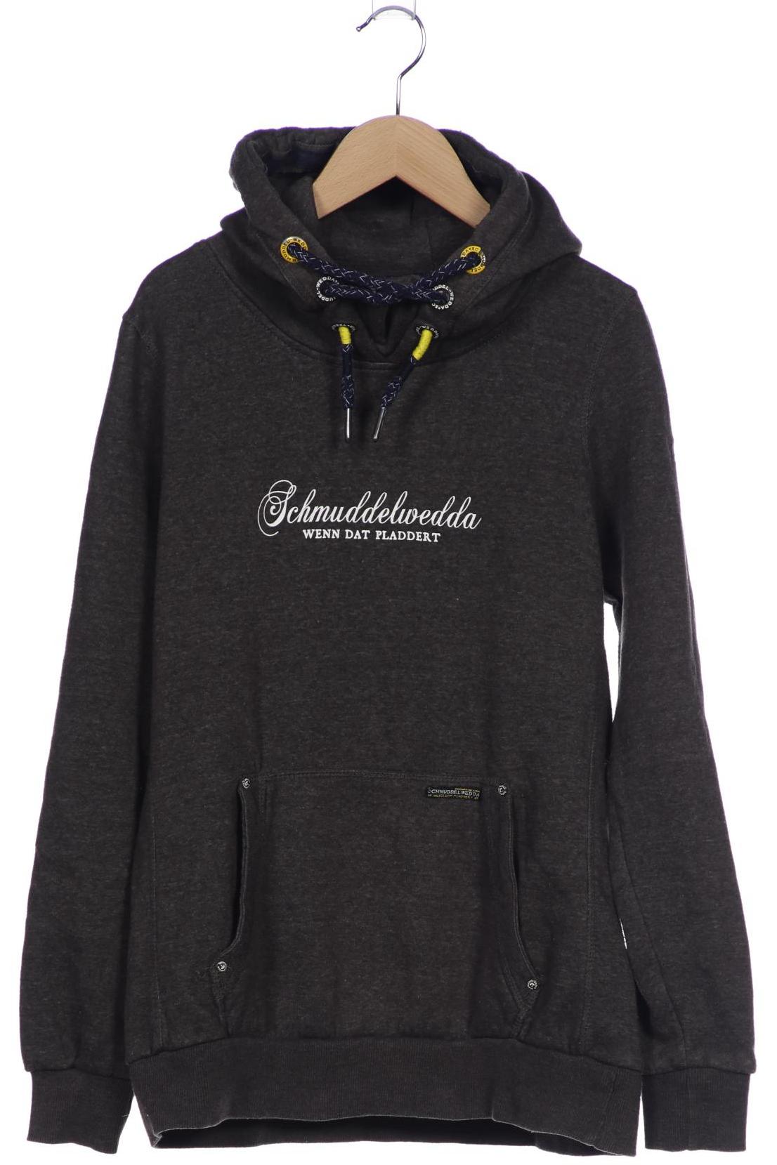 

Schmuddelwedda Damen Kapuzenpullover, grau, Gr. 42