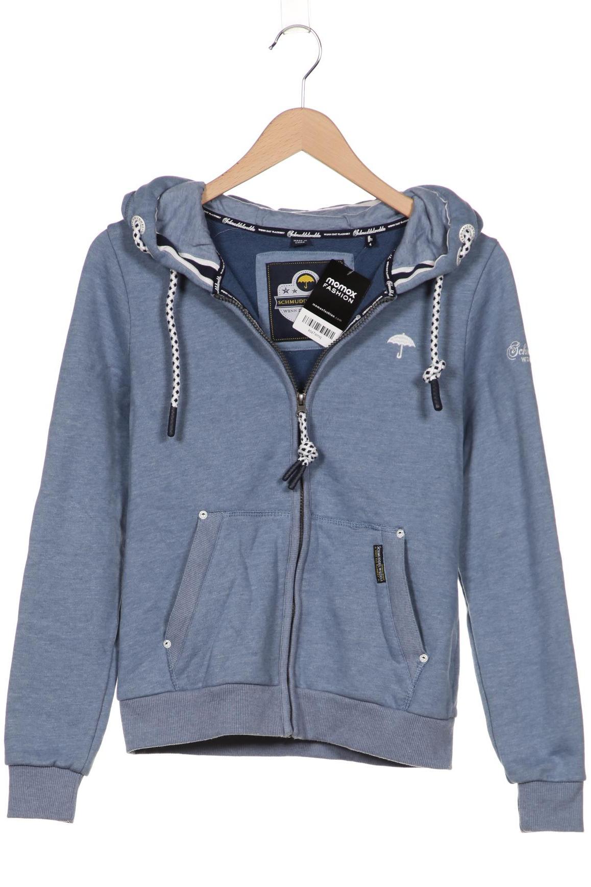 

schmuddelwedda Damen Kapuzenpullover, blau