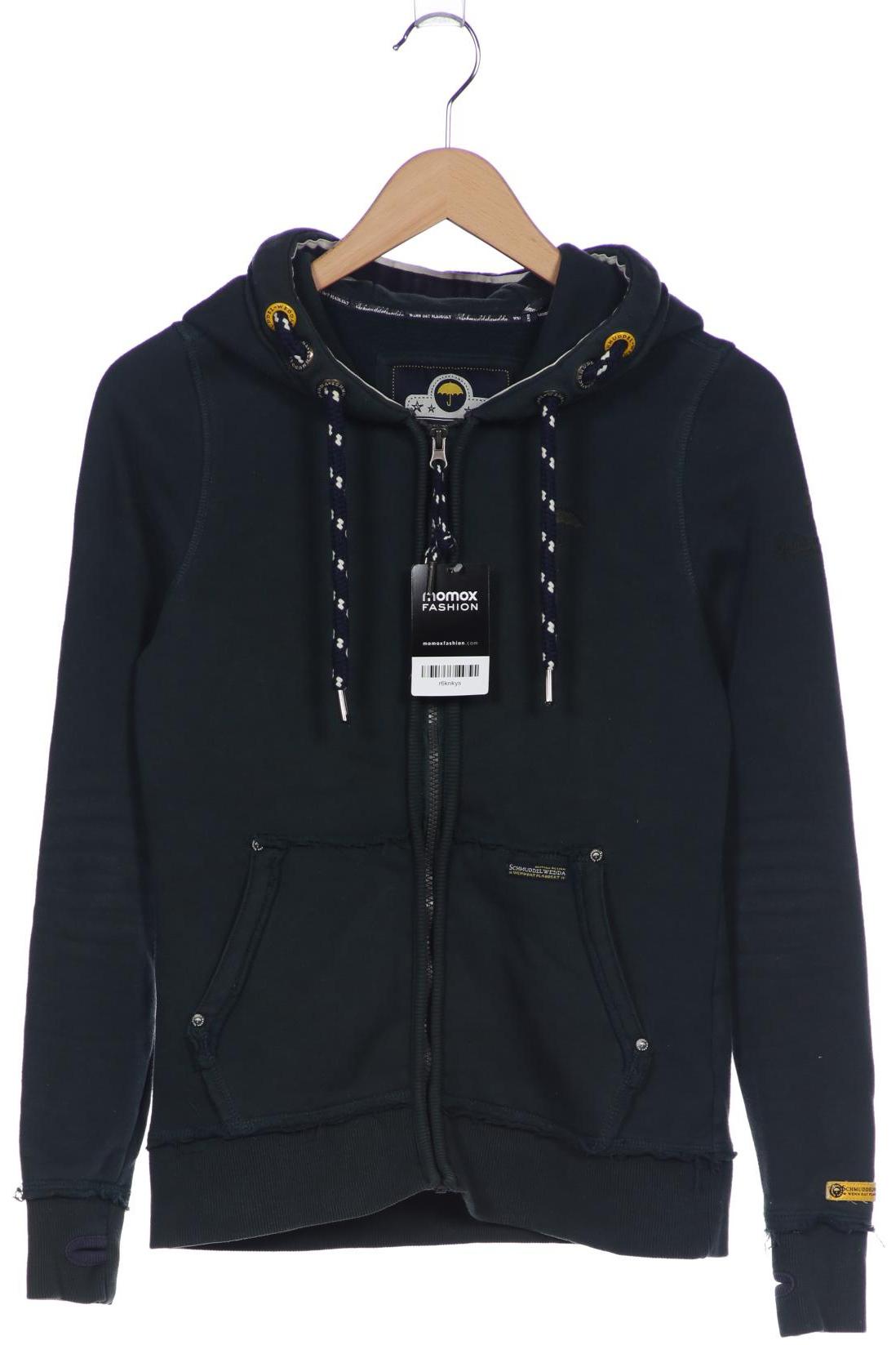 

Schmuddelwedda Damen Kapuzenpullover, grün, Gr. 36